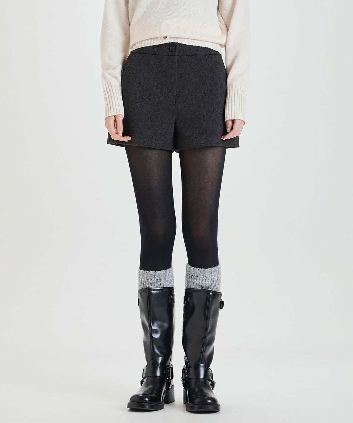 미쏘(MIXXO) 밴딩 쇼츠_MIWTHFV10A_MIWTHG11QA