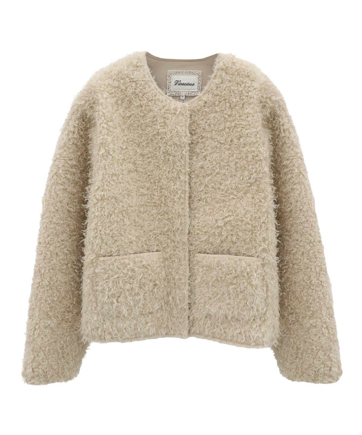 비바셔스(VIVACIOUS) Douce Touch Jacket BEIGE