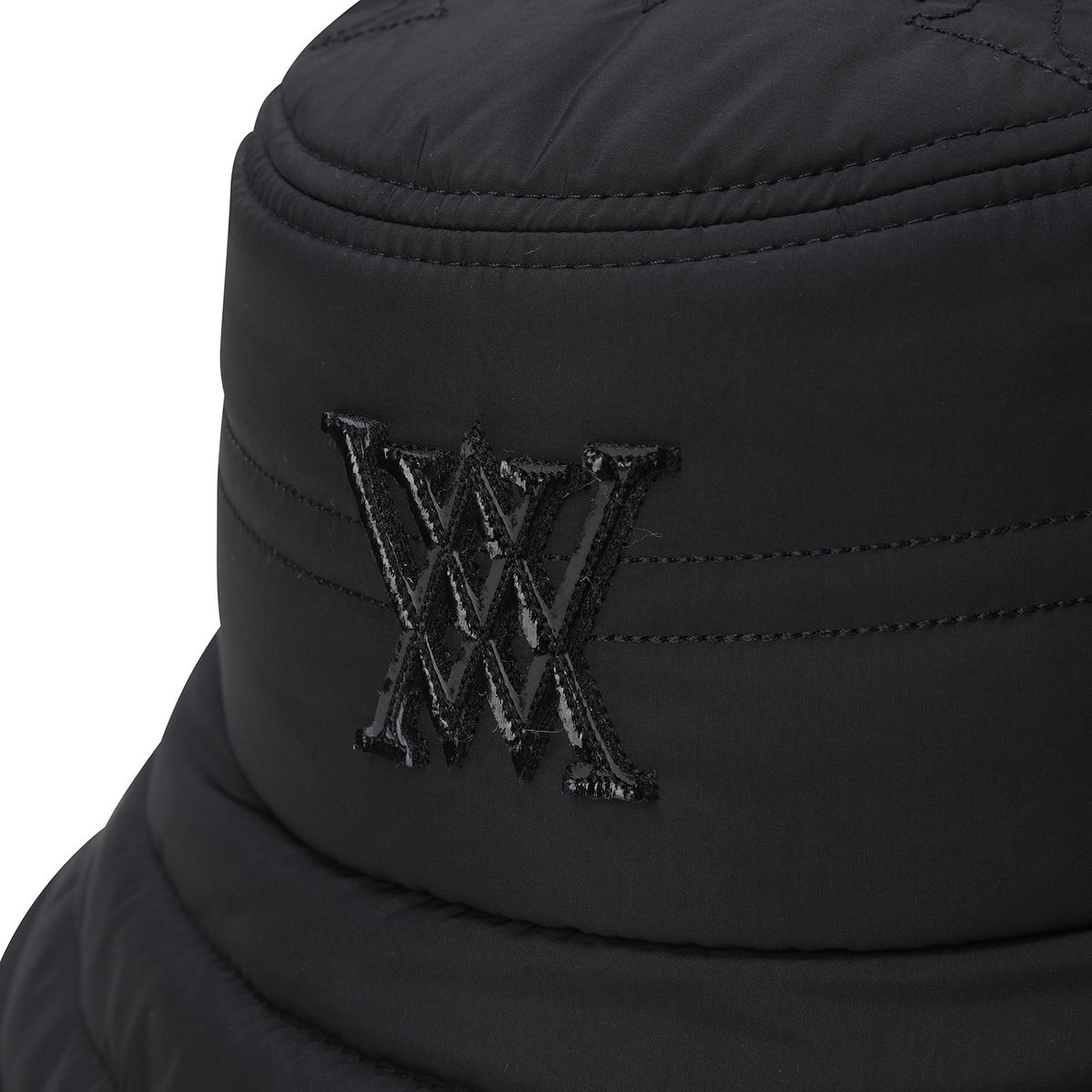 어뉴골프(ANEW GOLF) WOMEN PADDED STITCH HAT_BK