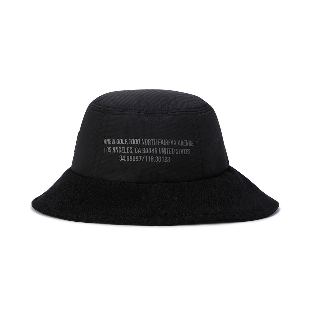 어뉴골프(ANEW GOLF) UNI SHADOWSWING BUCKETHAT_BK