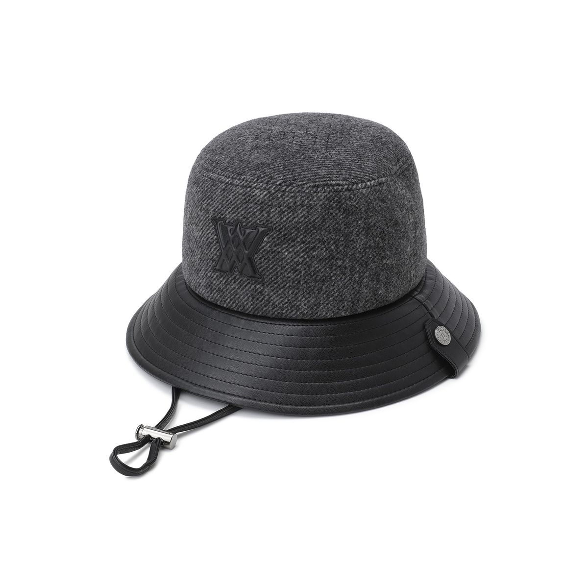 어뉴골프(ANEW GOLF) UNI LOGO STITCH BUCKET HAT_DG