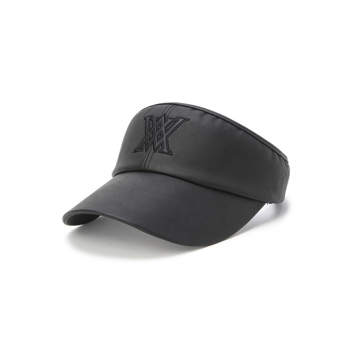 어뉴골프(ANEW GOLF) WOMEN LEATHERLIKE VISOR_BK