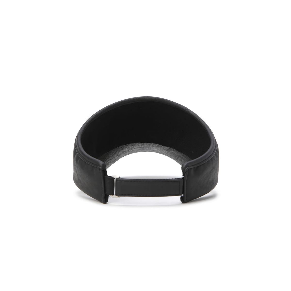 어뉴골프(ANEW GOLF) WOMEN LEATHERLIKE VISOR_BK