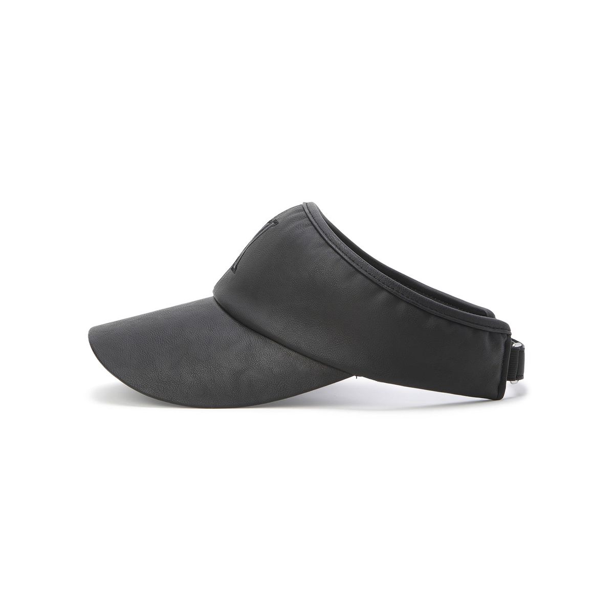 어뉴골프(ANEW GOLF) WOMEN LEATHERLIKE VISOR_BK