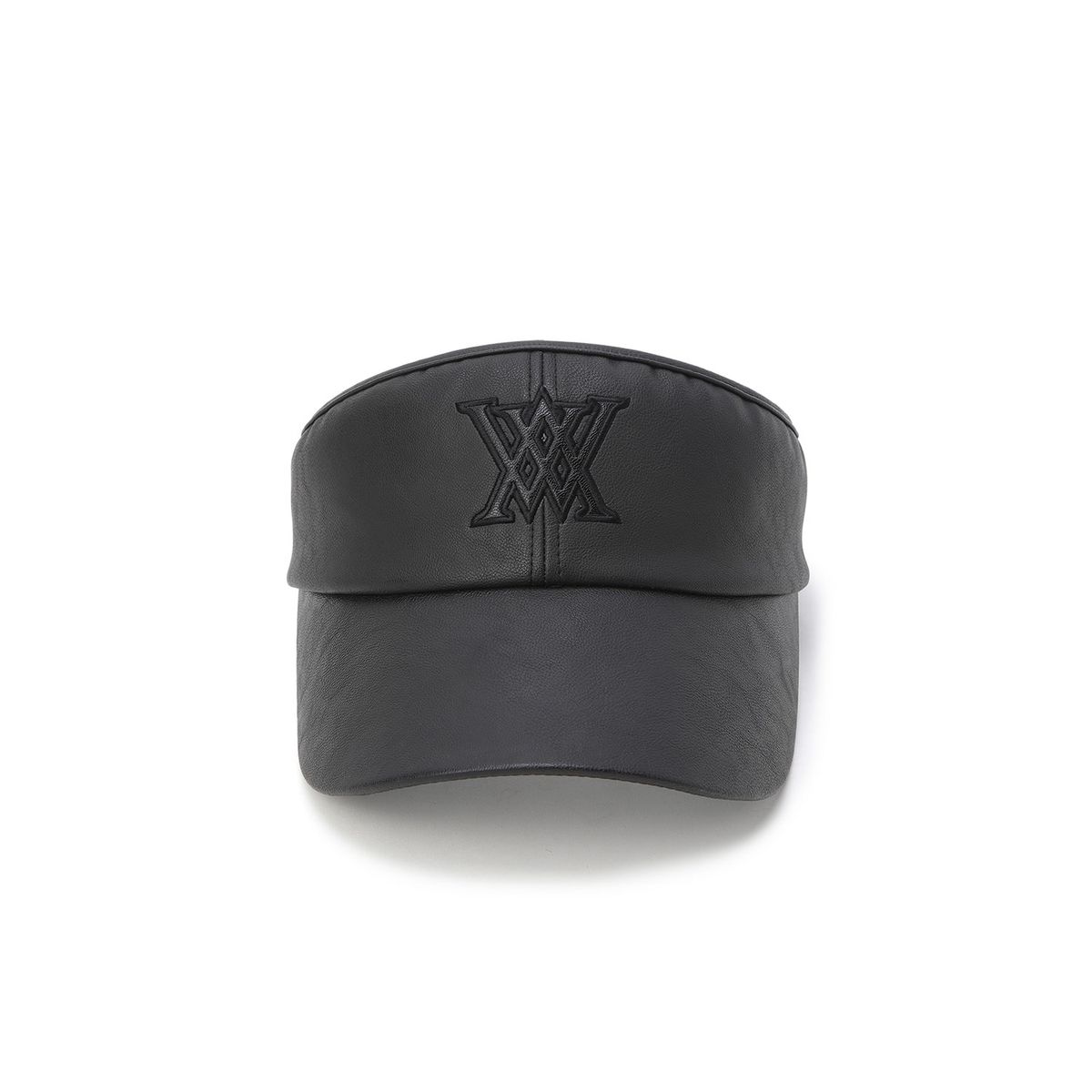 어뉴골프(ANEW GOLF) WOMEN LEATHERLIKE VISOR_BK