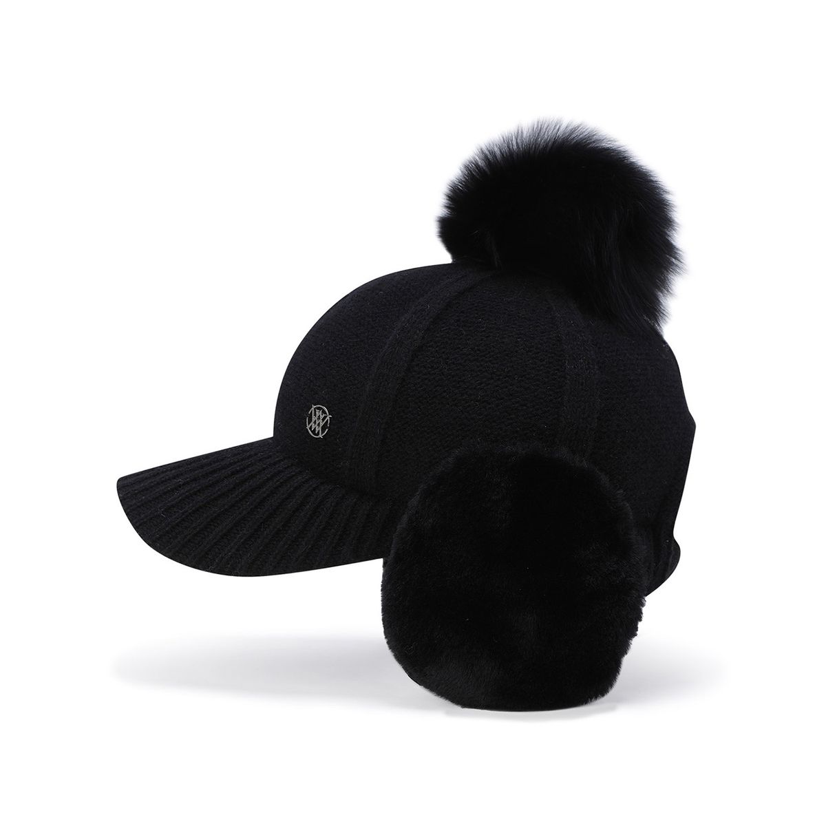 어뉴골프(ANEW GOLF) WOMEN LINE KNIT BALLCAP_BK