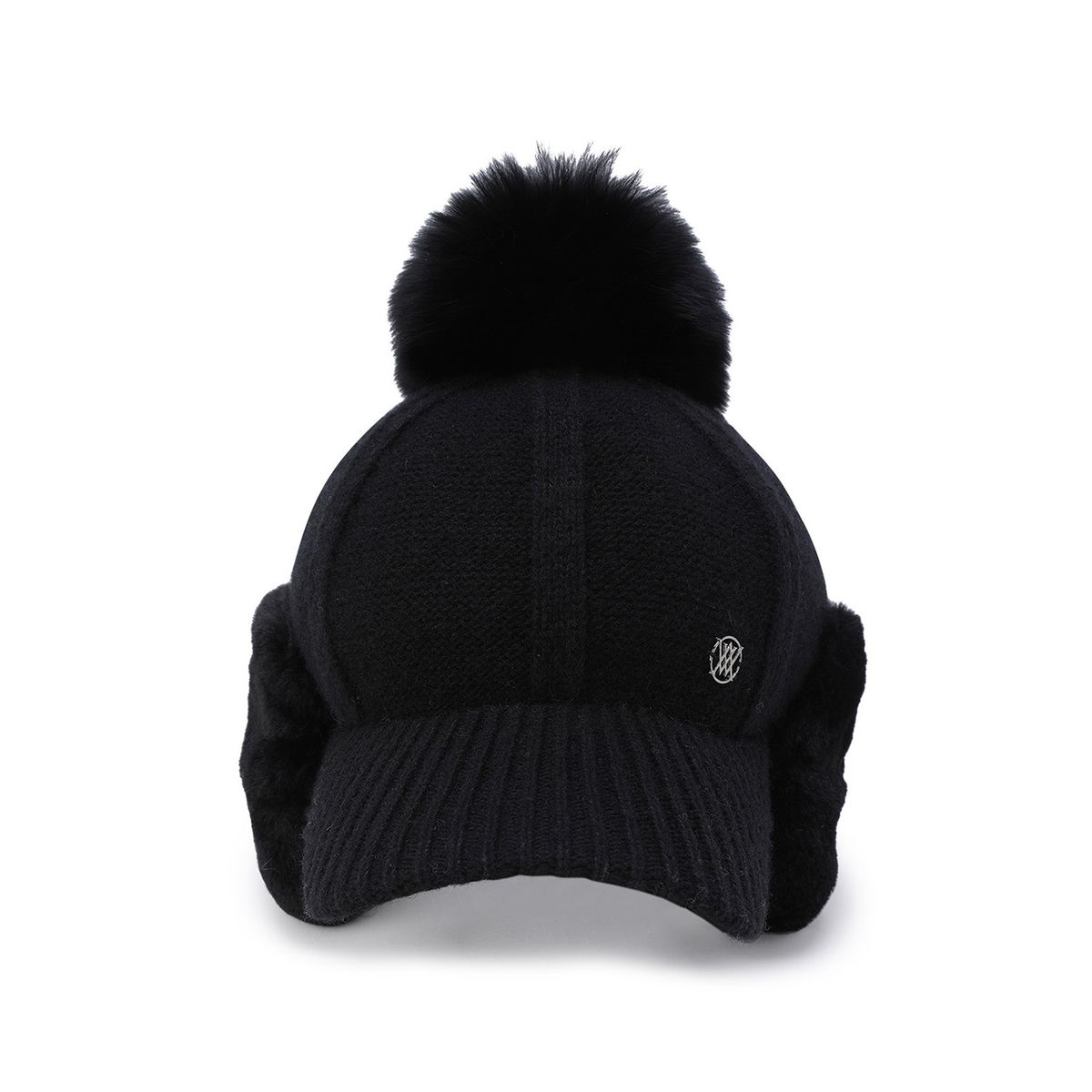 어뉴골프(ANEW GOLF) WOMEN LINE KNIT BALLCAP_BK
