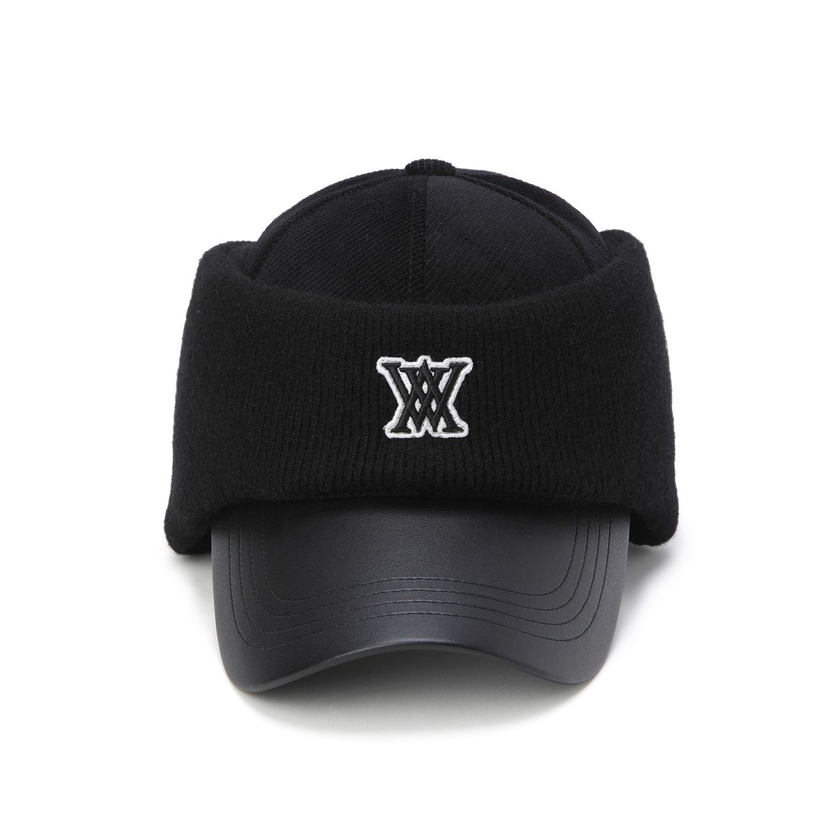 어뉴골프(ANEW GOLF) UNI KNITBAND BALLCAP_BK