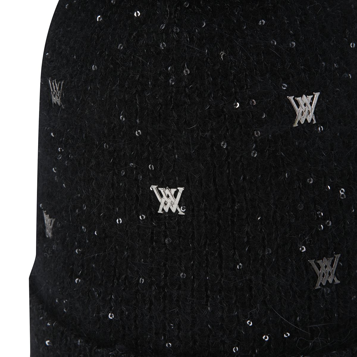 어뉴골프(ANEW GOLF) WOMEN TWINKLE BEANIE_BK