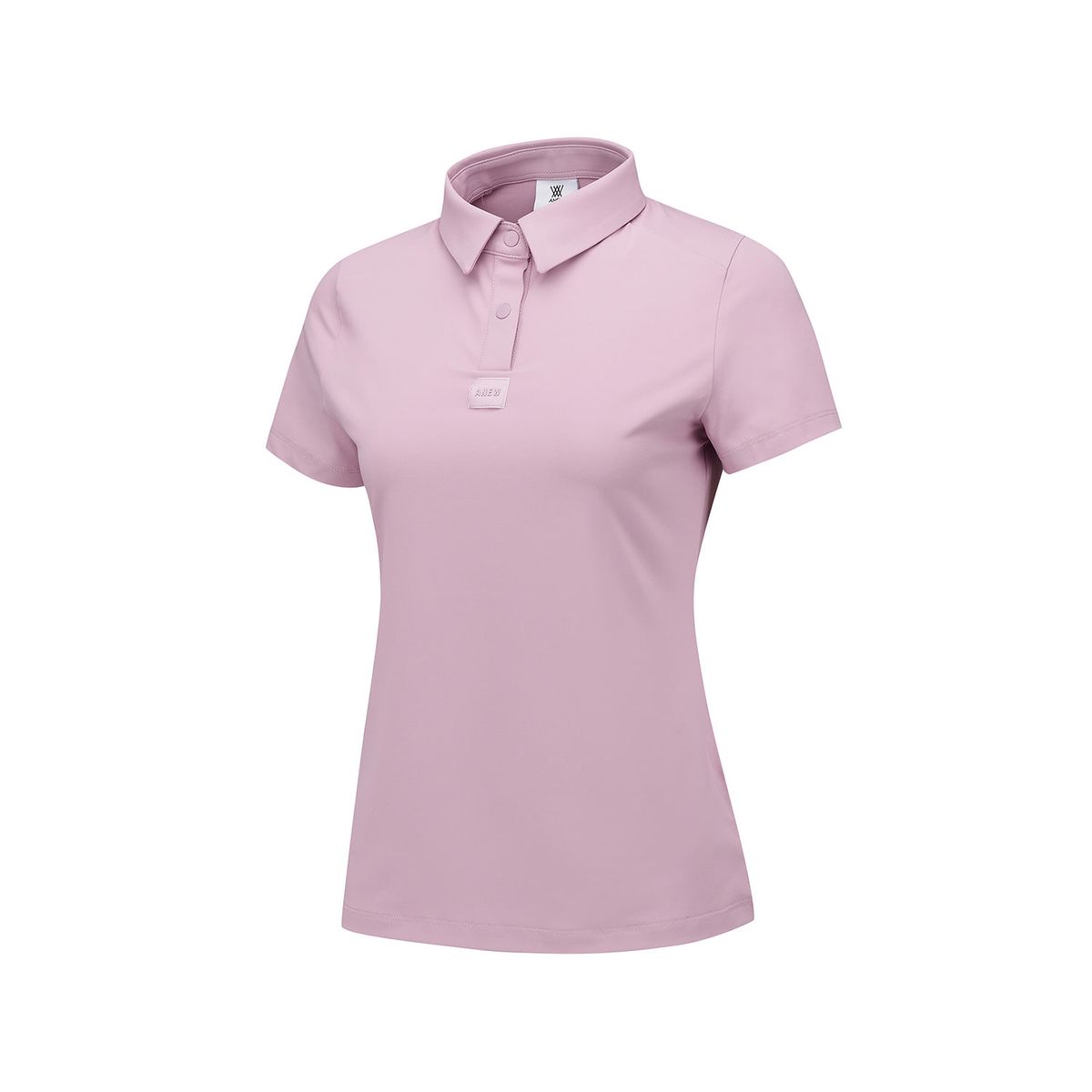 어뉴골프(ANEW GOLF) WOMEN FA NEW LOGO SHORT T-SHIRT_PI
