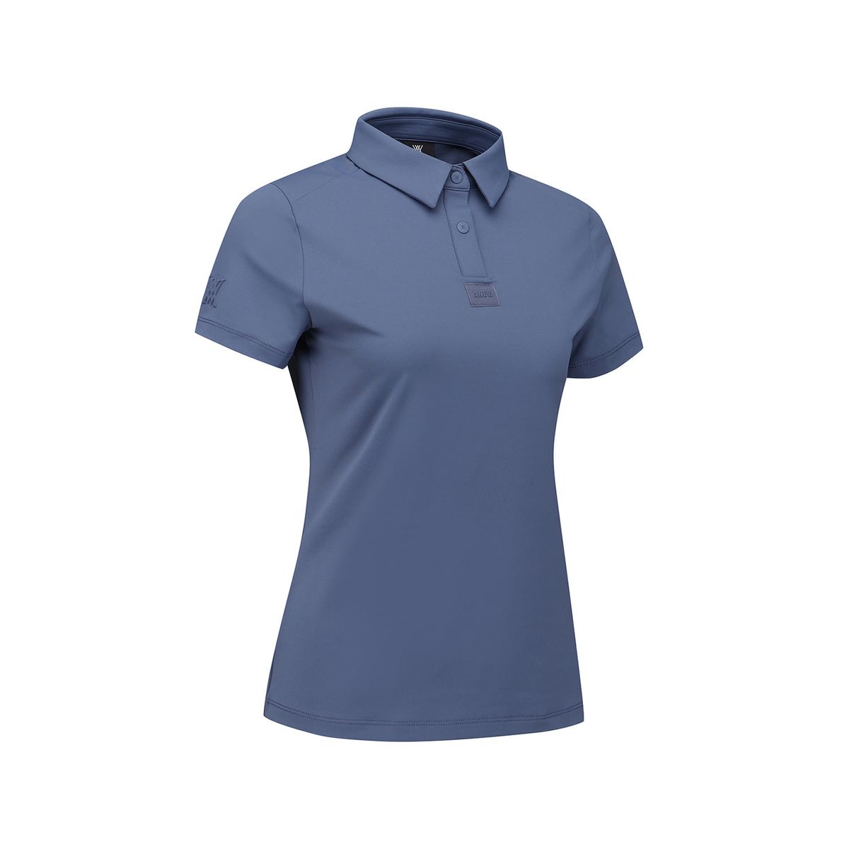 어뉴골프(ANEW GOLF) WOMEN FA NEW LOGO SHORT T-SHIRT_BL