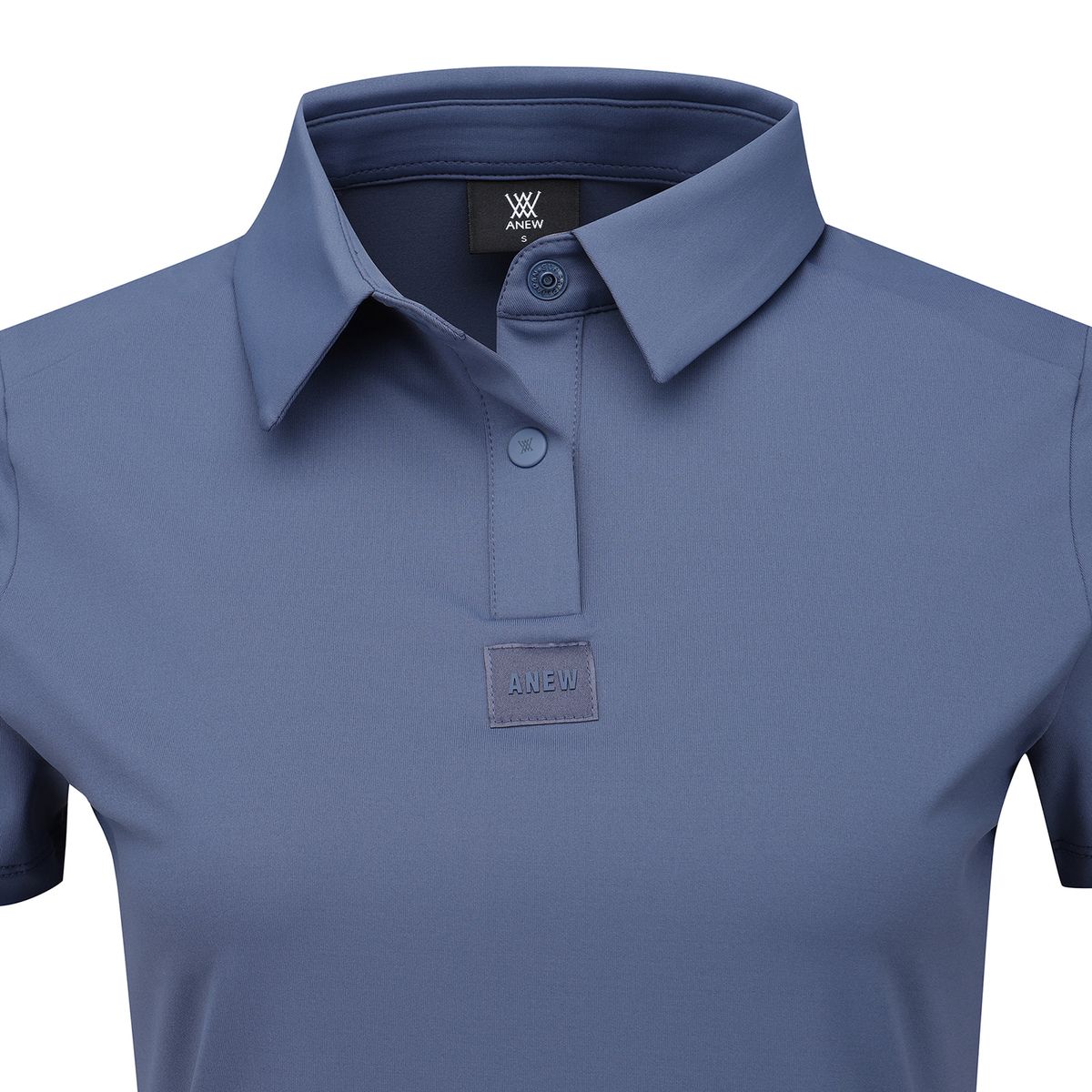 어뉴골프(ANEW GOLF) WOMEN FA NEW LOGO SHORT T-SHIRT_BL