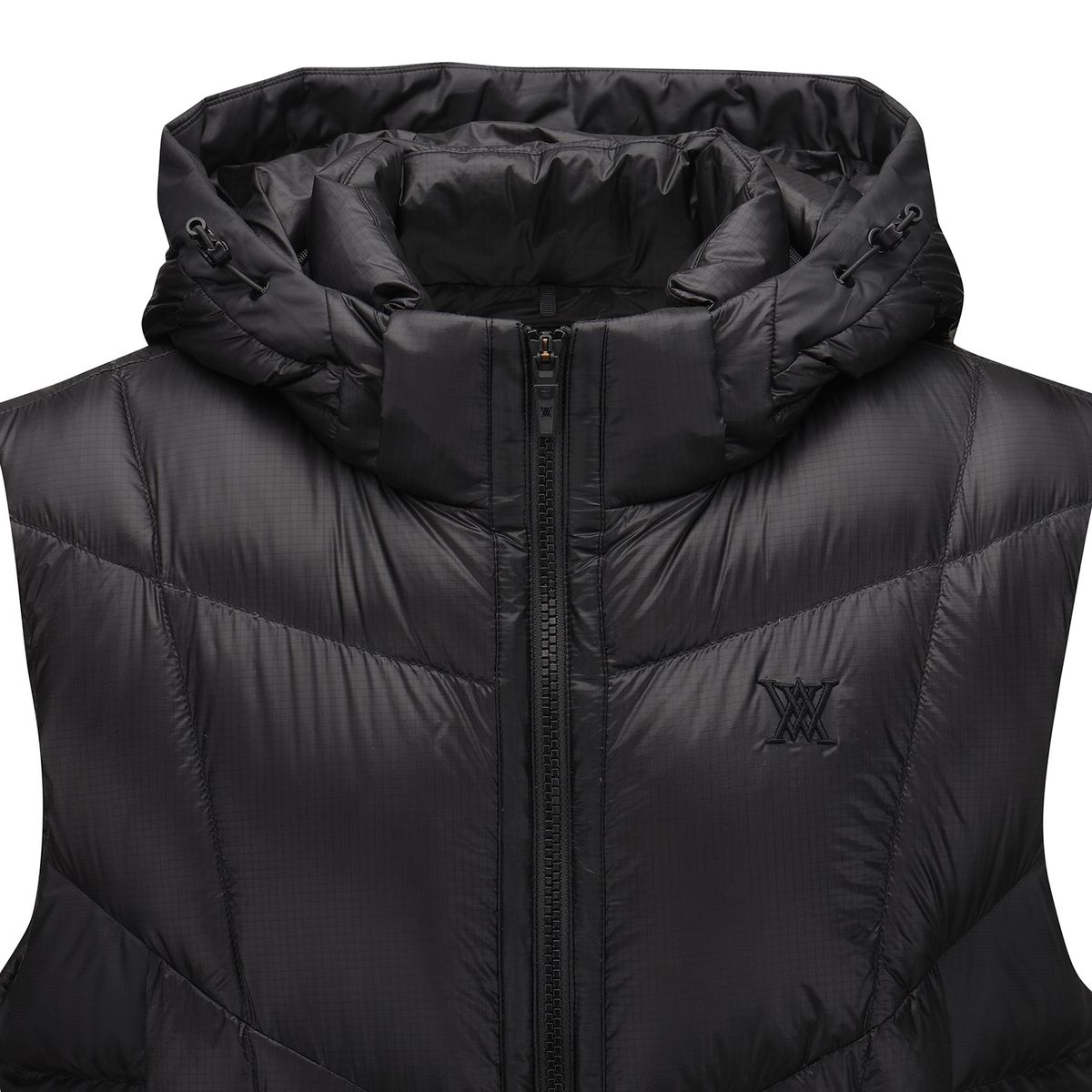 어뉴골프(ANEW GOLF) MEN WI HEAVY SHADOW SWING DOWN VEST_BK