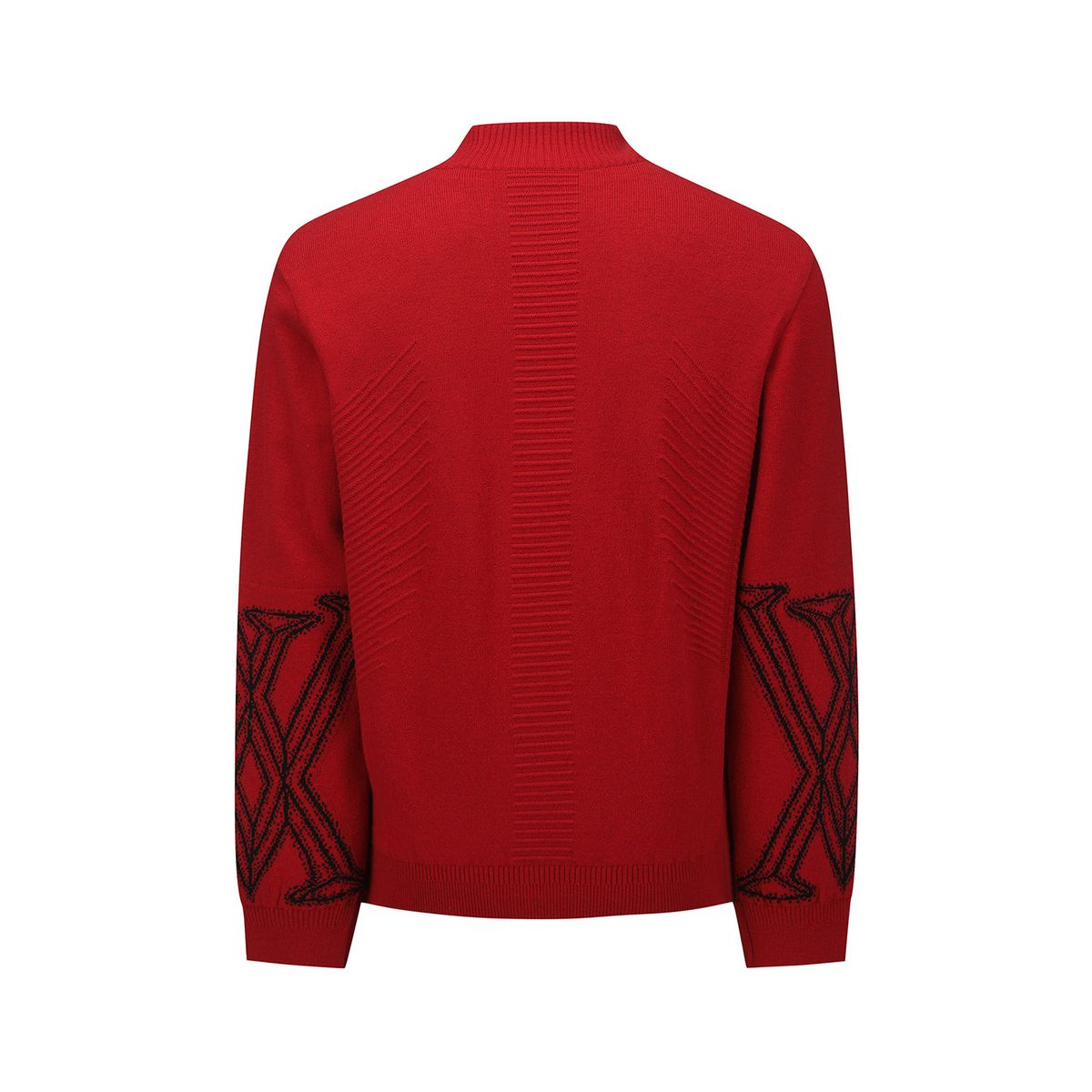 어뉴골프(ANEW GOLF) MEN WI FUZZY LOGO POINT SWEATER_RE