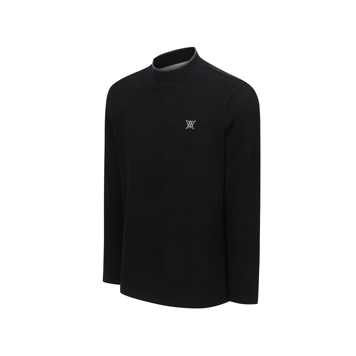 어뉴골프(ANEW GOLF) MEN WI BRUSHED FLEECE BASELAYER_BK
