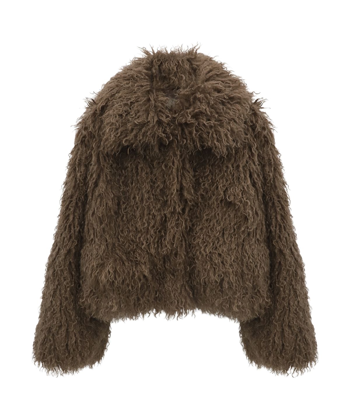 비바셔스(VIVACIOUS) Misty Hairy Jacket BLACK
