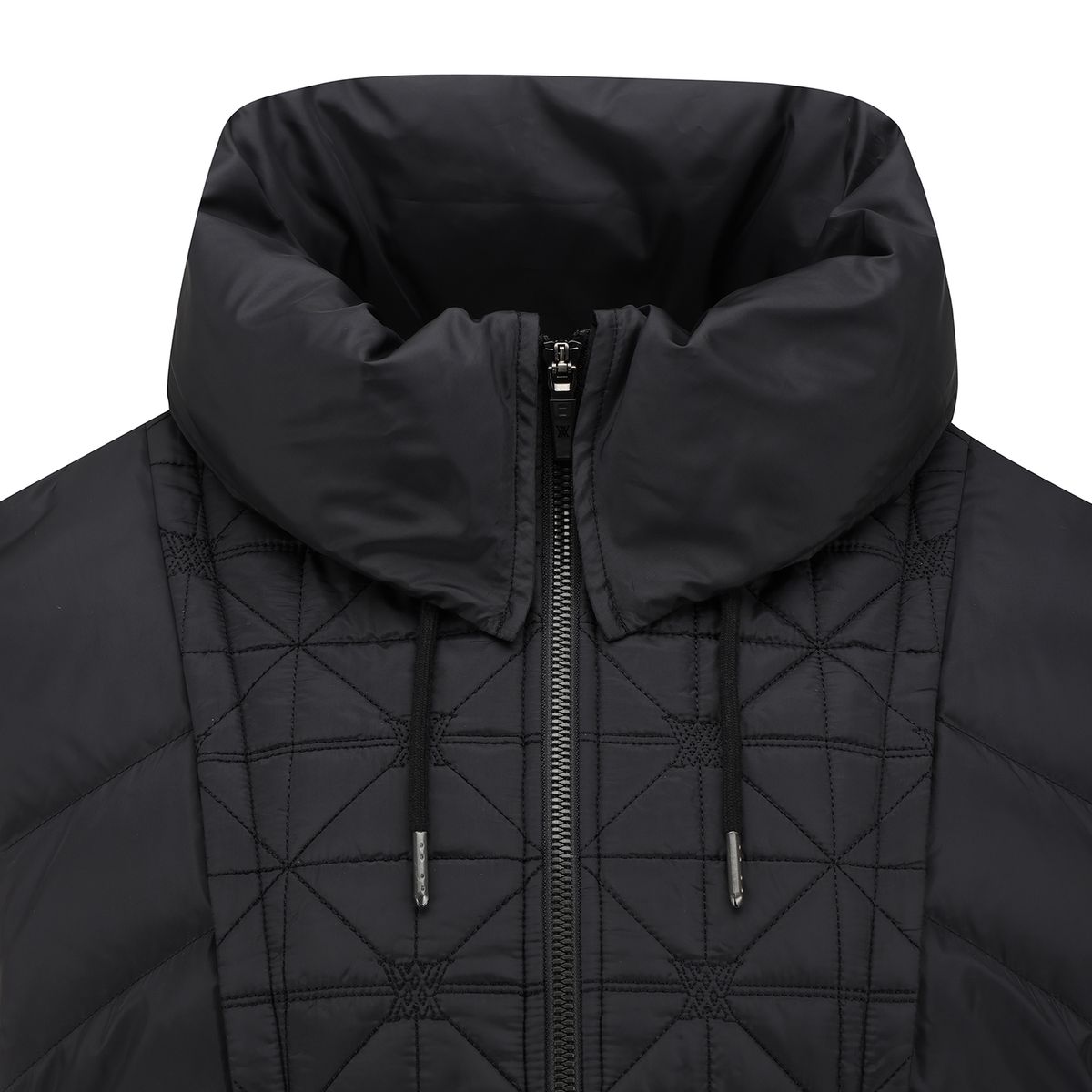 어뉴골프(ANEW GOLF) WOMEN WI HIGH NECK DOWN VEST_BK