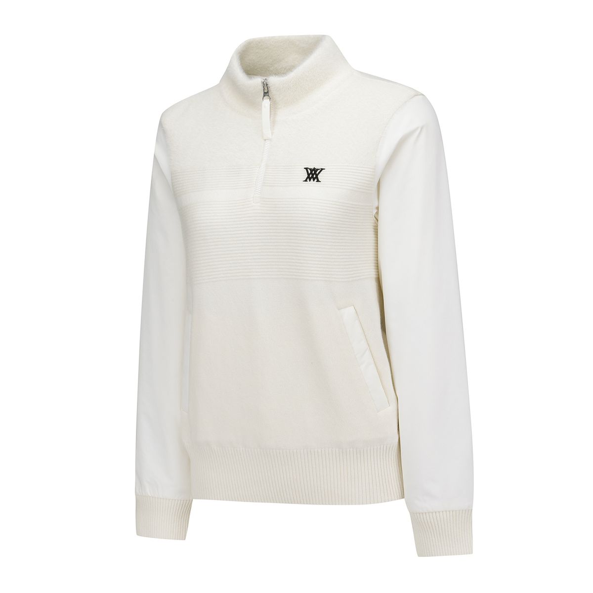 어뉴골프(ANEW GOLF) WOMEN WI HALF ZIP SWEATER_CR