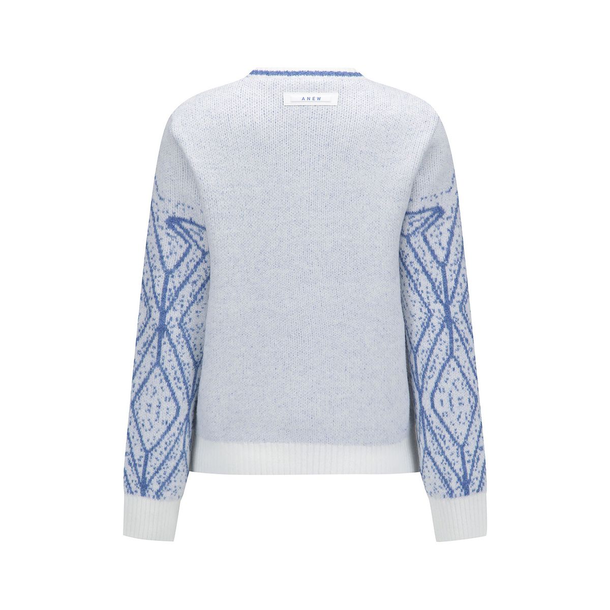 어뉴골프(ANEW GOLF) WOMEN WI FUZZY LOGO POINT SWEATER