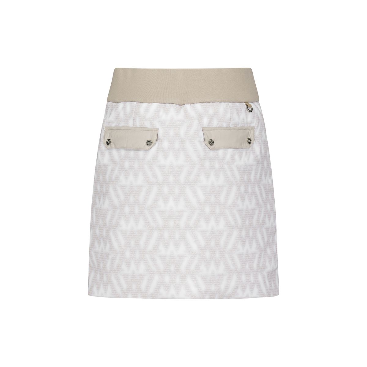 어뉴골프(ANEW GOLF) WOMEN WI LOGO PATTERN PADDED SKIRT_BE