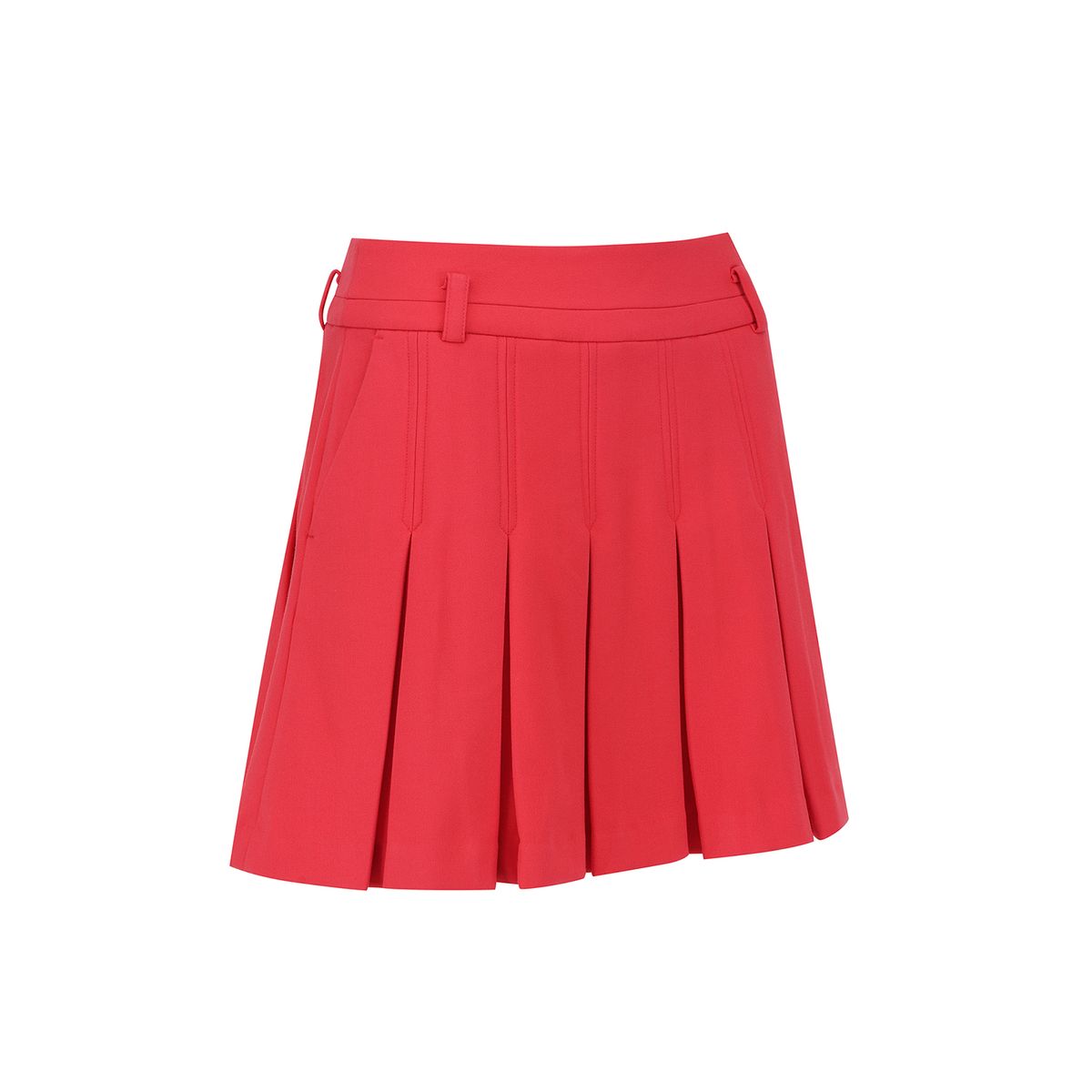 어뉴골프(ANEW GOLF) WOMEN WI BRUSHED FLEECE PLEATED SKIRT_RE