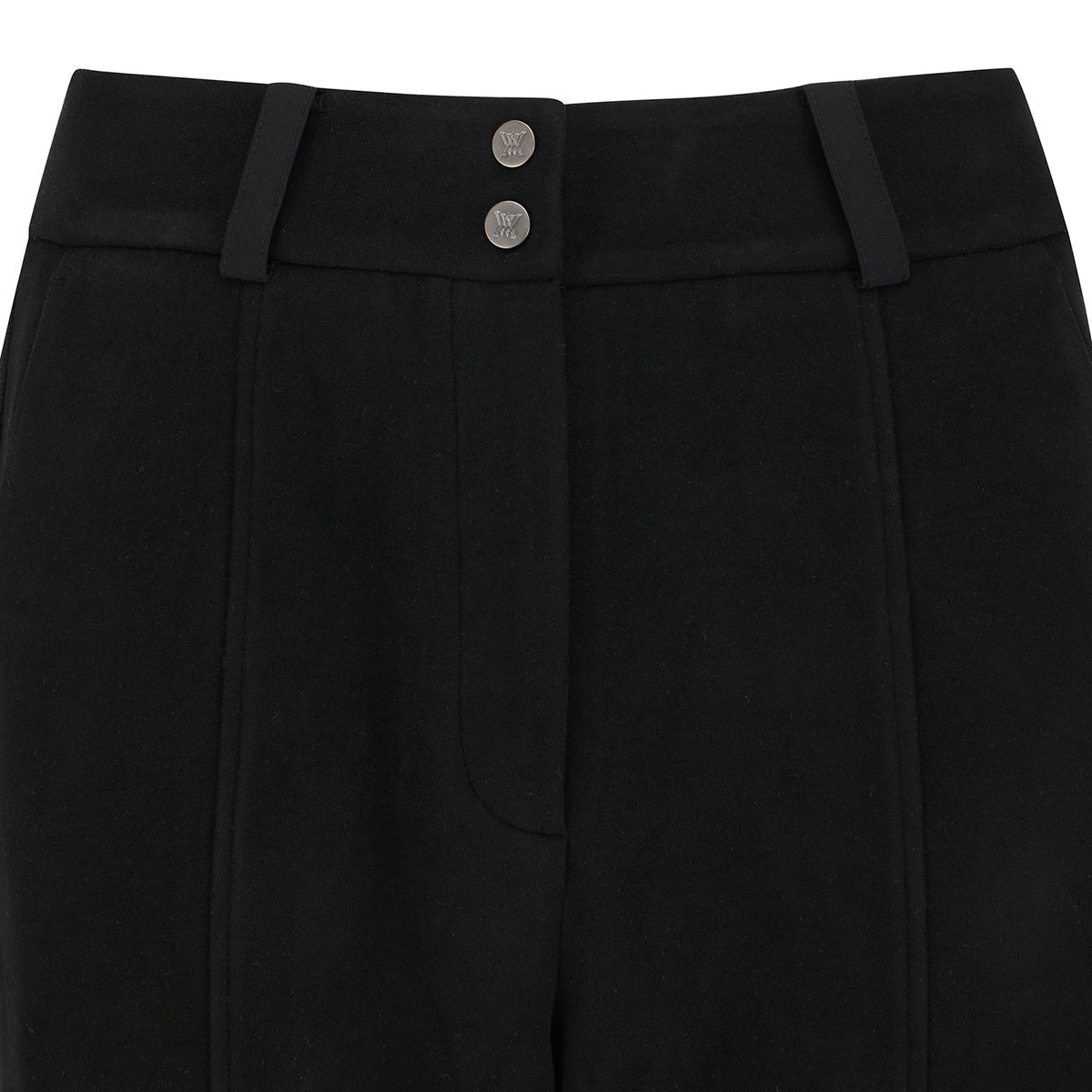 어뉴골프(ANEW GOLF) WOMEN WI BRUSHED FLEECE JOGGER PANTS_BK