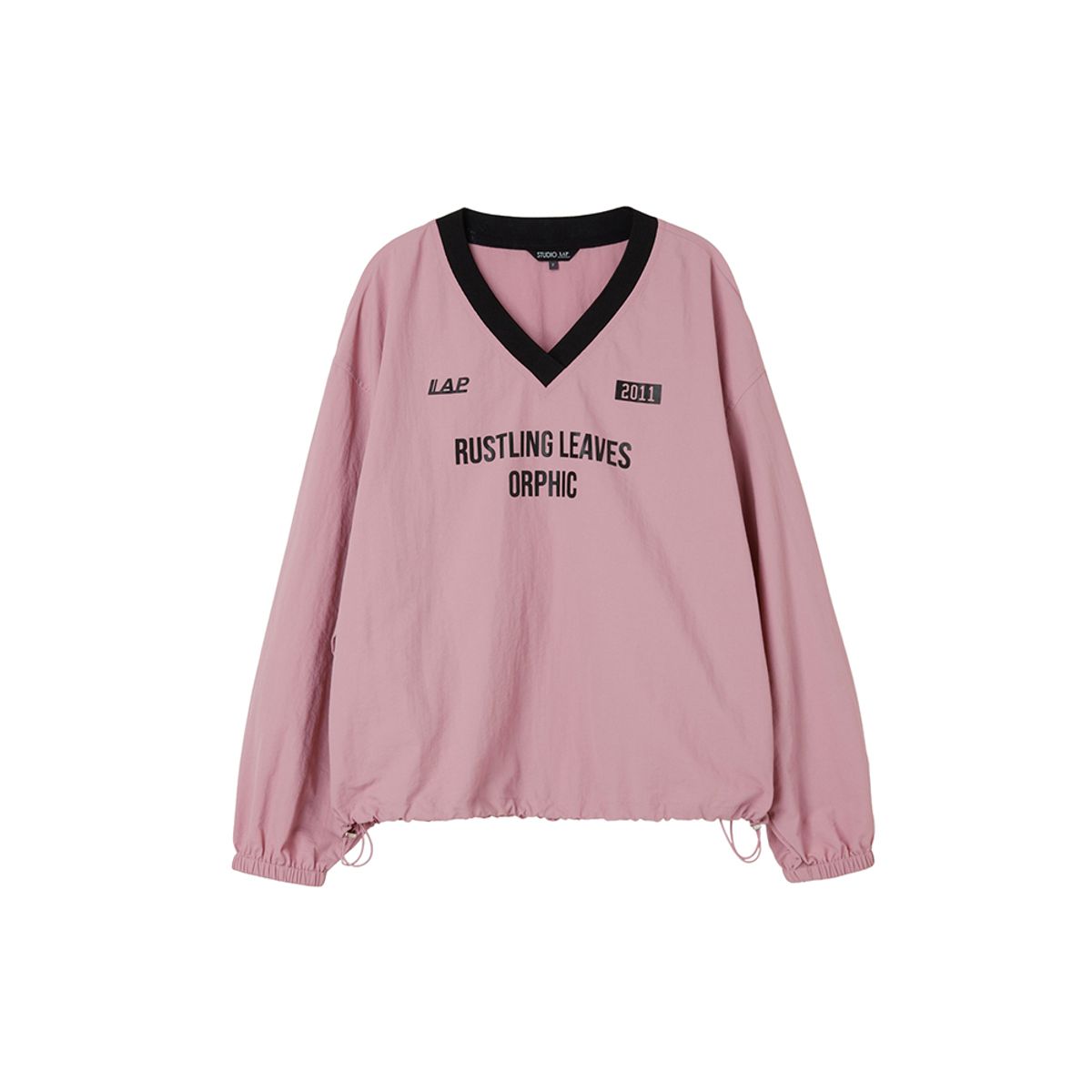 랩(LAP) 나일론 브이넥 맨투맨 AR3CT862