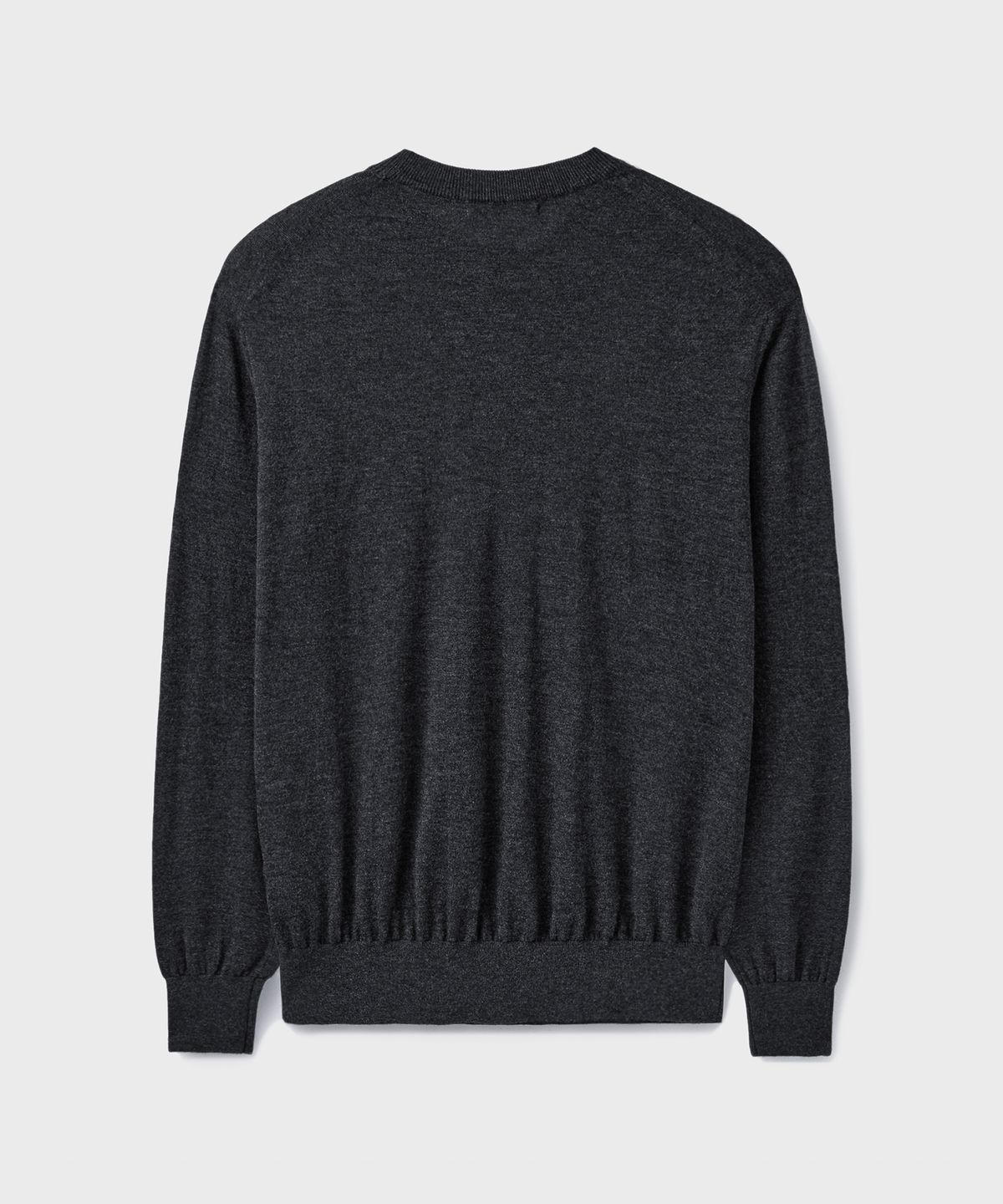 브랜디드(BRANDED) [SUPERIOR] ESSENTIAL SUPERFINE ROUND KNIT [CHARCOAL]