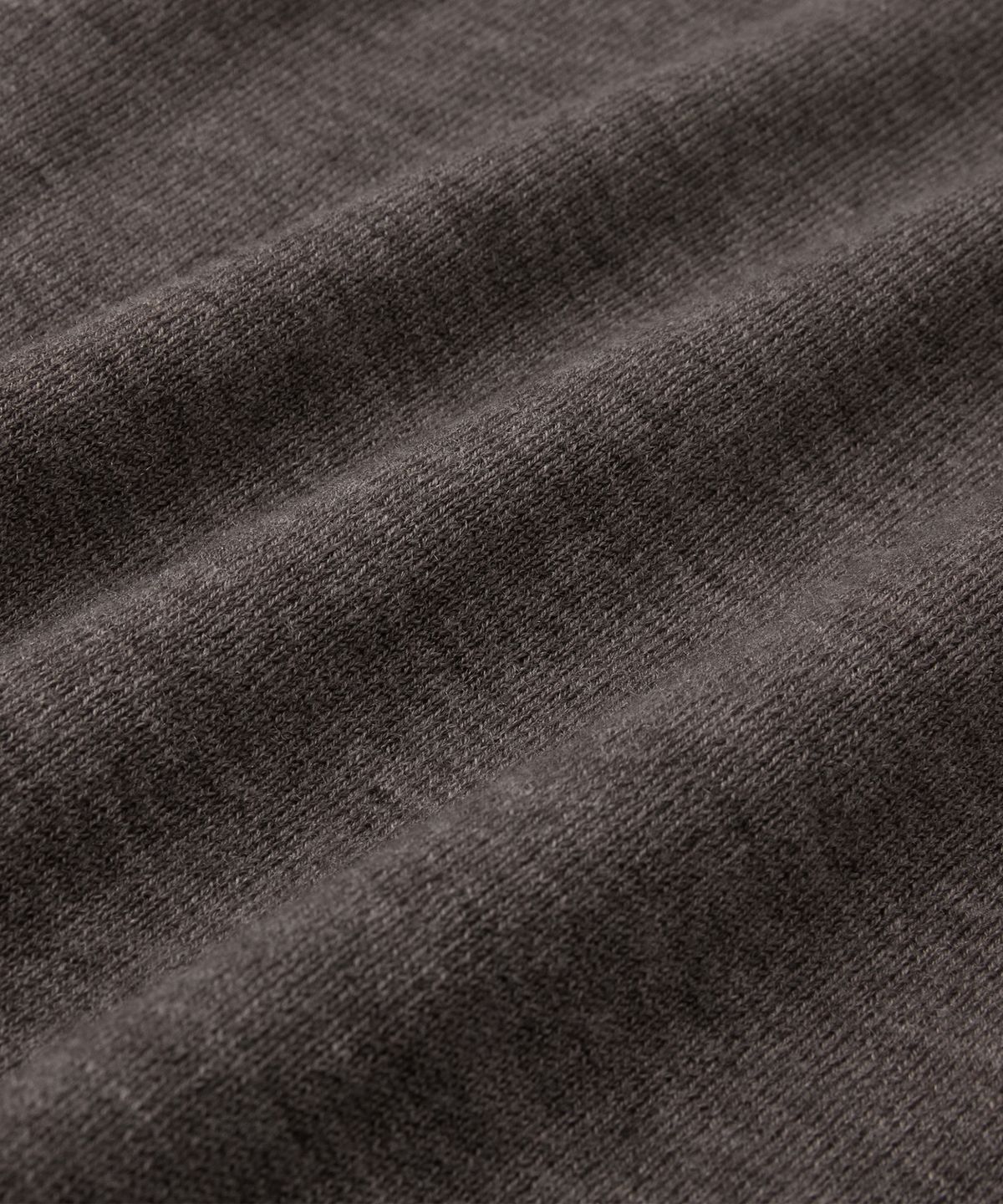 브랜디드(BRANDED) [SUPERIOR] ESSENTIAL SUPERFINE ROUND KNIT [TAUPE BROWN]