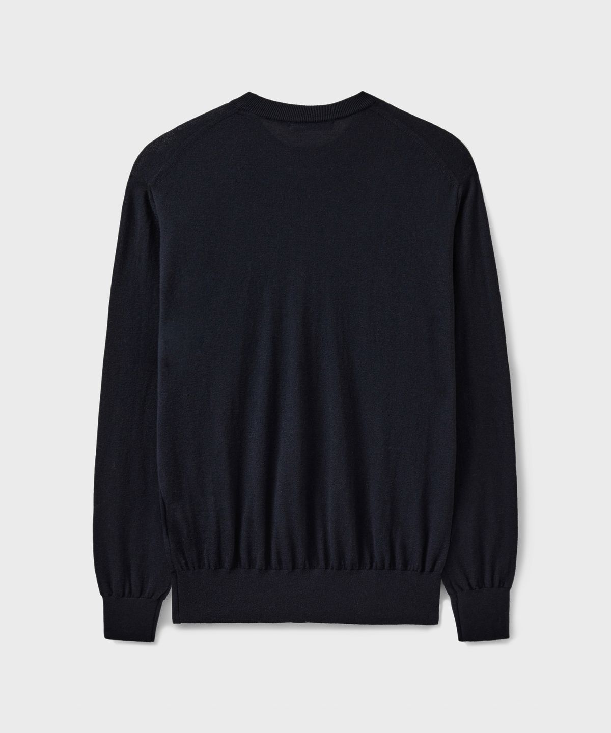 브랜디드(BRANDED) [SUPERIOR] ESSENTIAL SUPERFINE ROUND KNIT [DARK NAVY]
