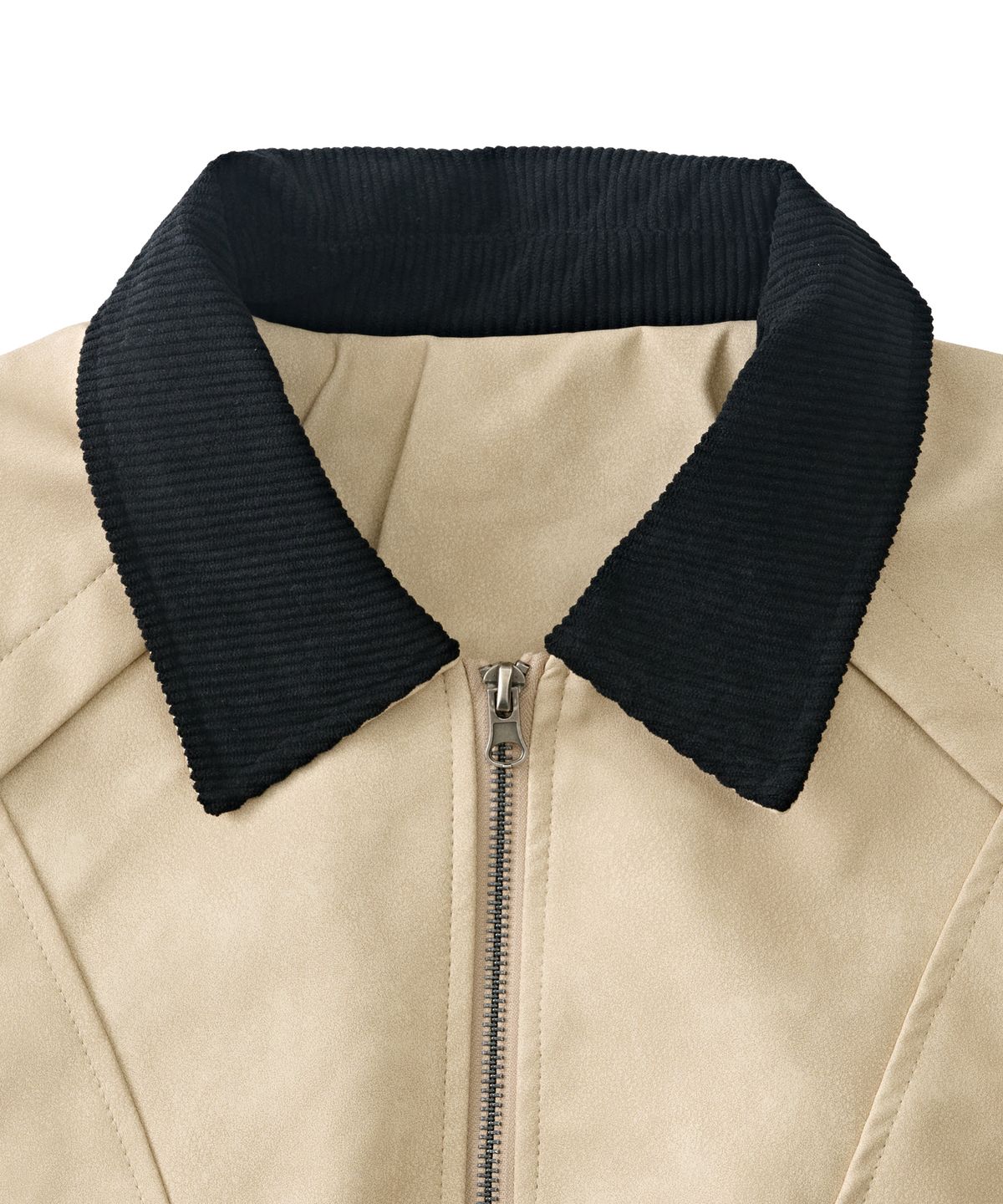 아날로그무드(ANALOG MOOD) 빈티지 리벳 블루종 워크 자켓 (베이지)