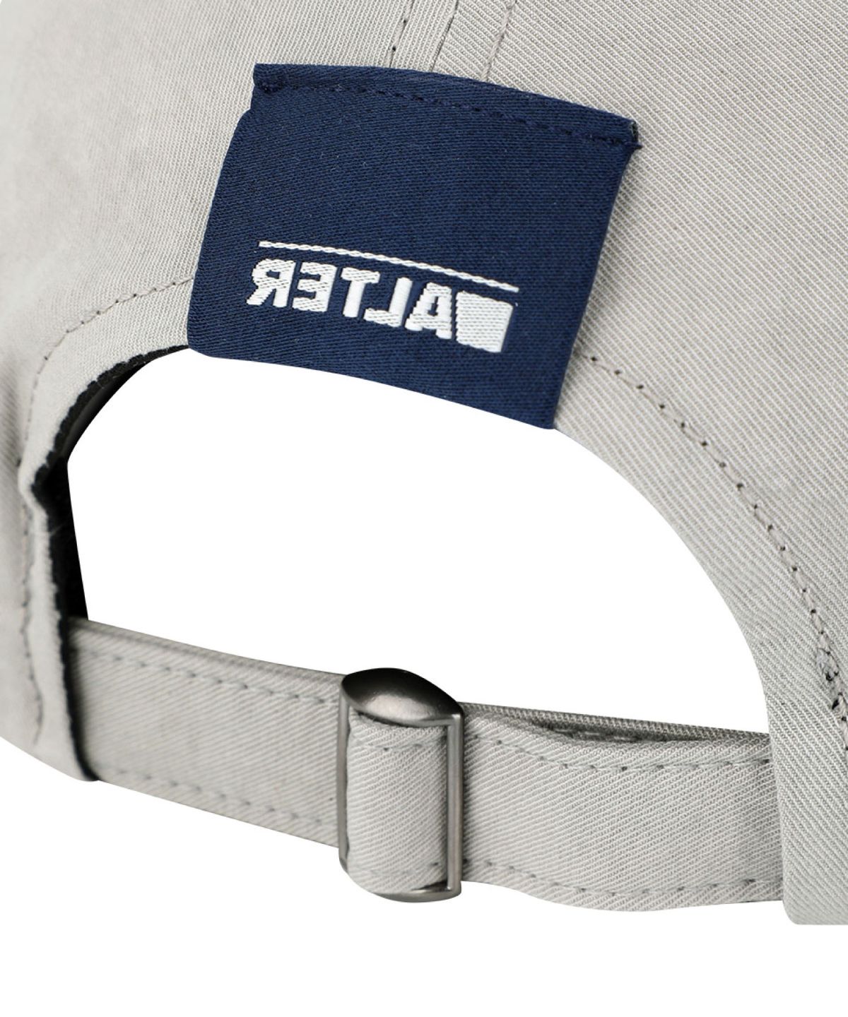 얼터 스튜디오(ALTER STUDIO) Cotton Neat Logo Ball Cap_L/Grey