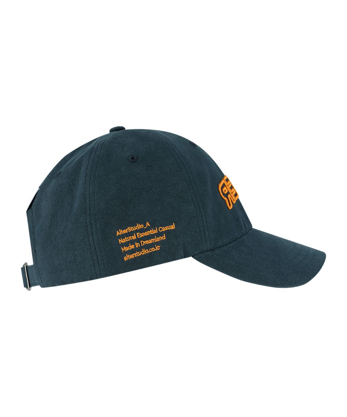 얼터 스튜디오(ALTER STUDIO) Cotton Neat Logo Ball Cap_Navy