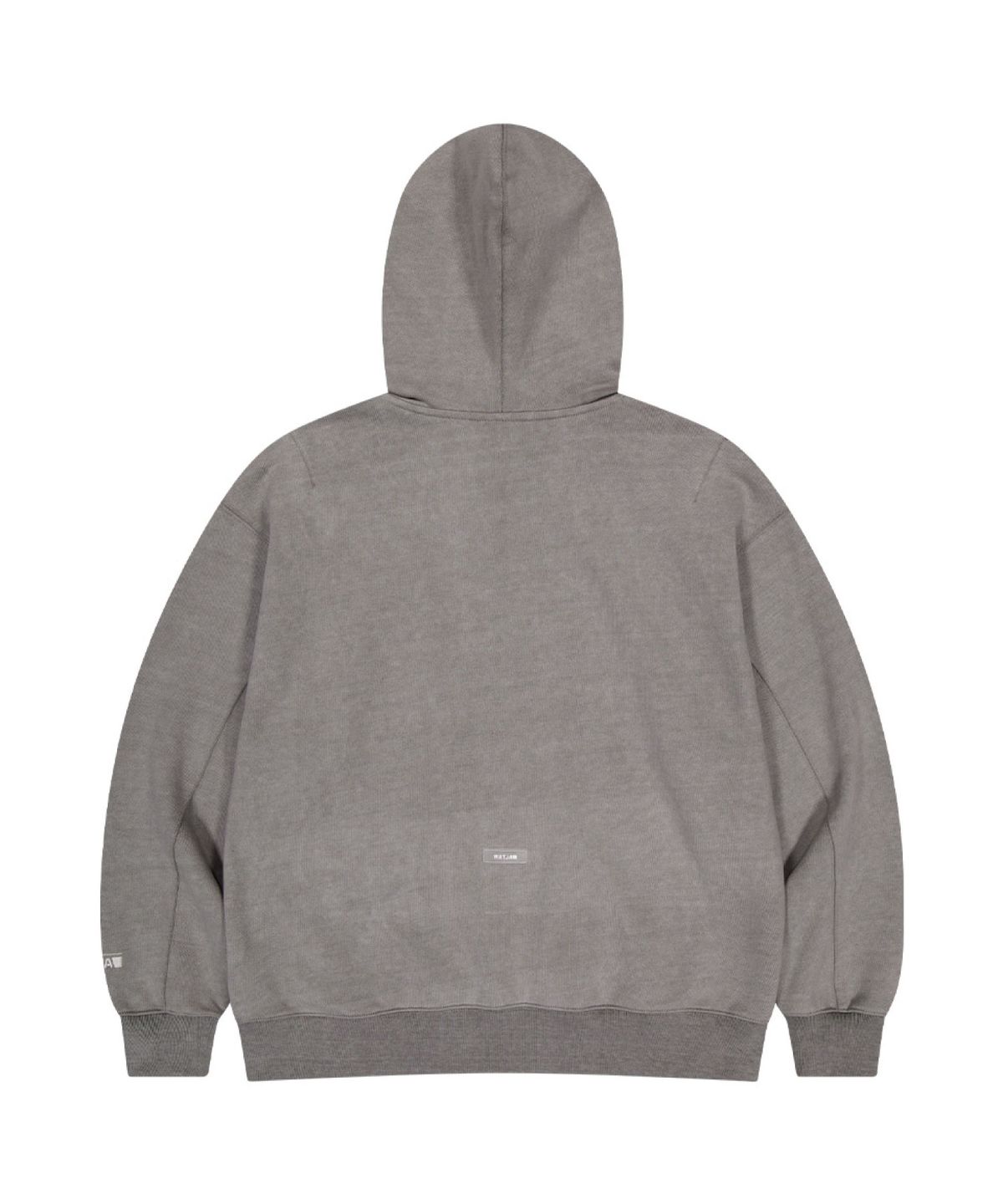 얼터 스튜디오(ALTER STUDIO) Pigment Applique Zip Up Hoodie_L/Grey