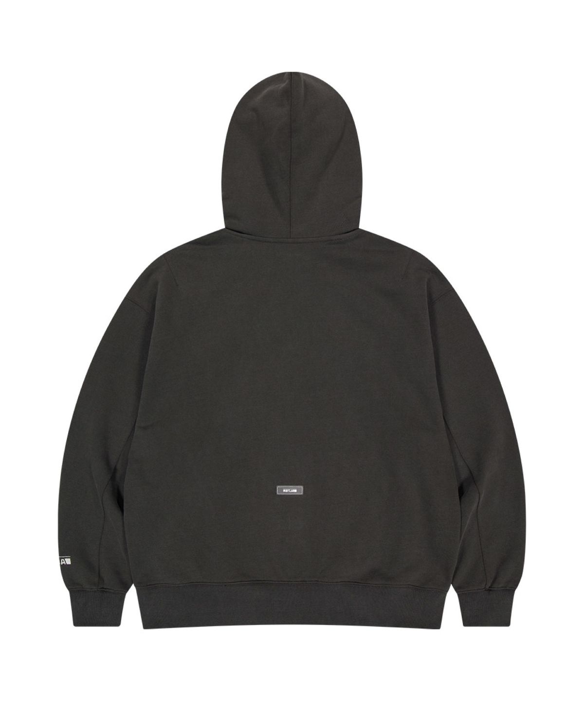 얼터 스튜디오(ALTER STUDIO) Pigment Applique Zip Up Hoodie_Charcoal