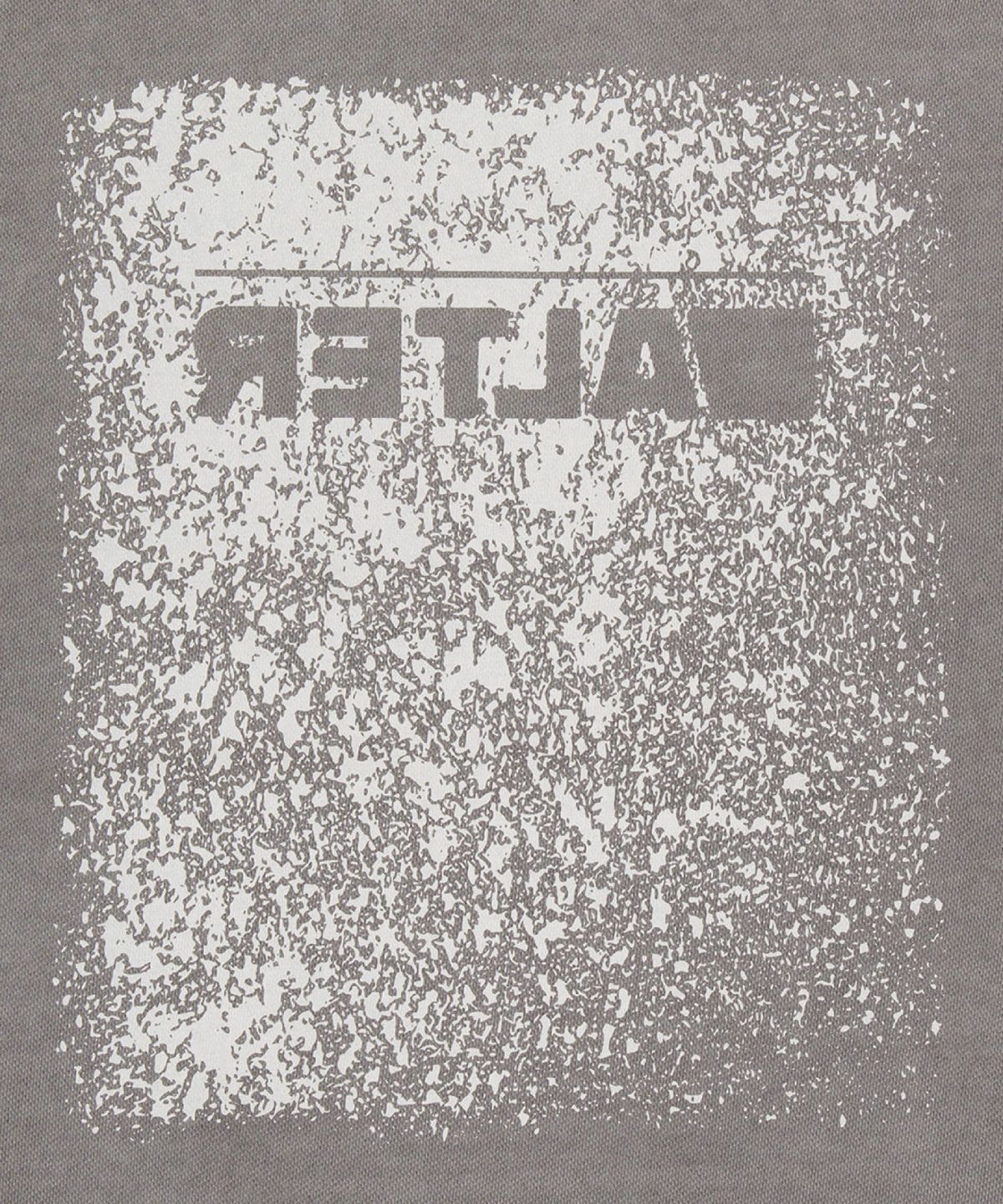 얼터 스튜디오(ALTER STUDIO) Pigment Neat Logo Hoodie_L/Grey