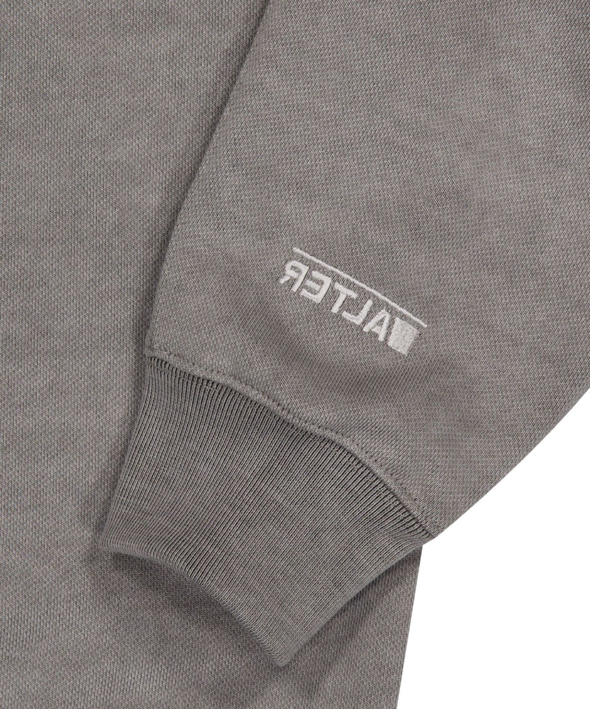 얼터 스튜디오(ALTER STUDIO) Pigment Applique Sweatshirt_L/Grey
