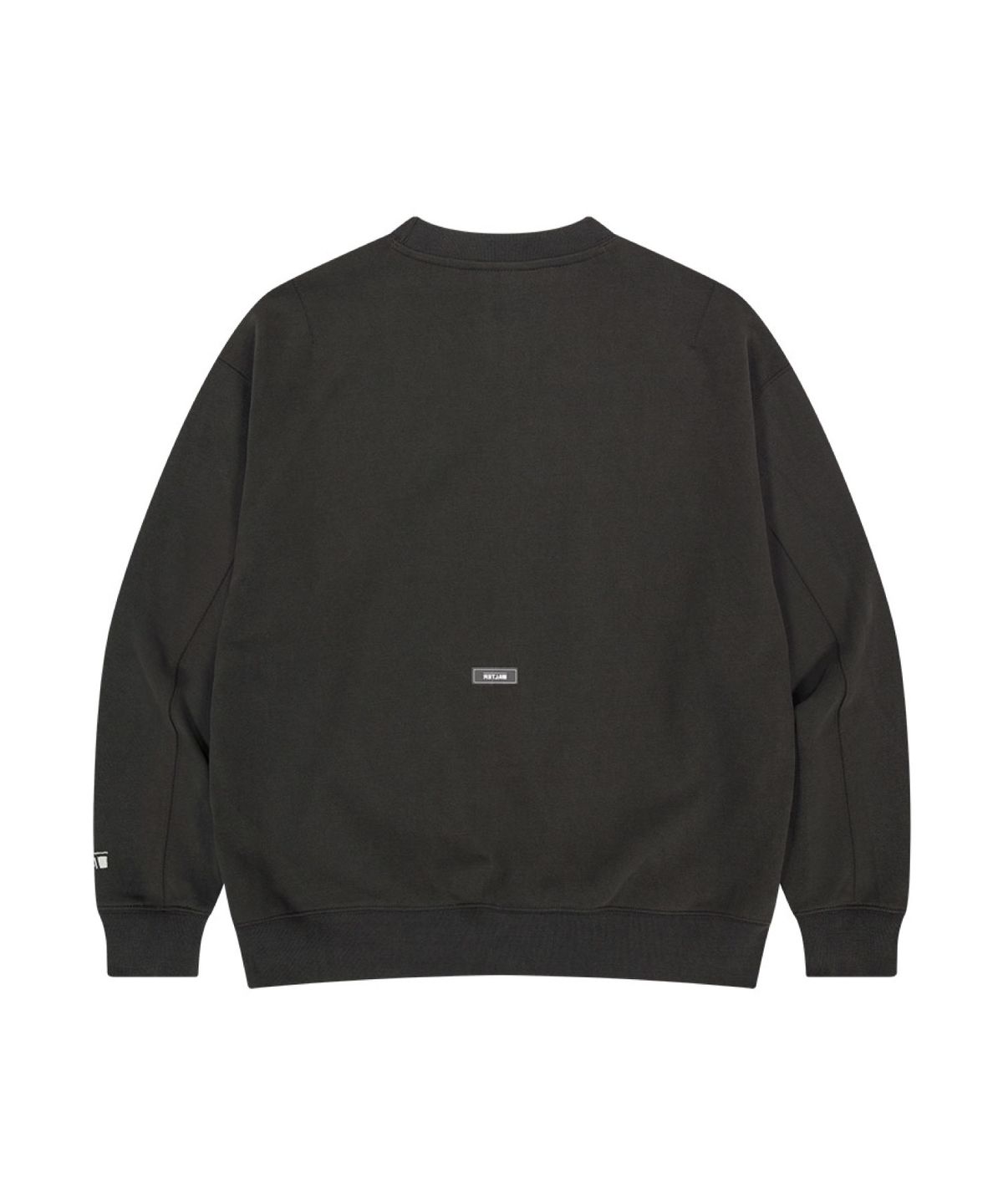 얼터 스튜디오(ALTER STUDIO) Pigment Applique Sweatshirt_Charcoal