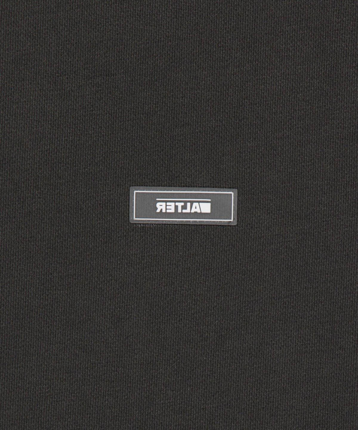 얼터 스튜디오(ALTER STUDIO) Pigment Applique Sweatshirt_Charcoal