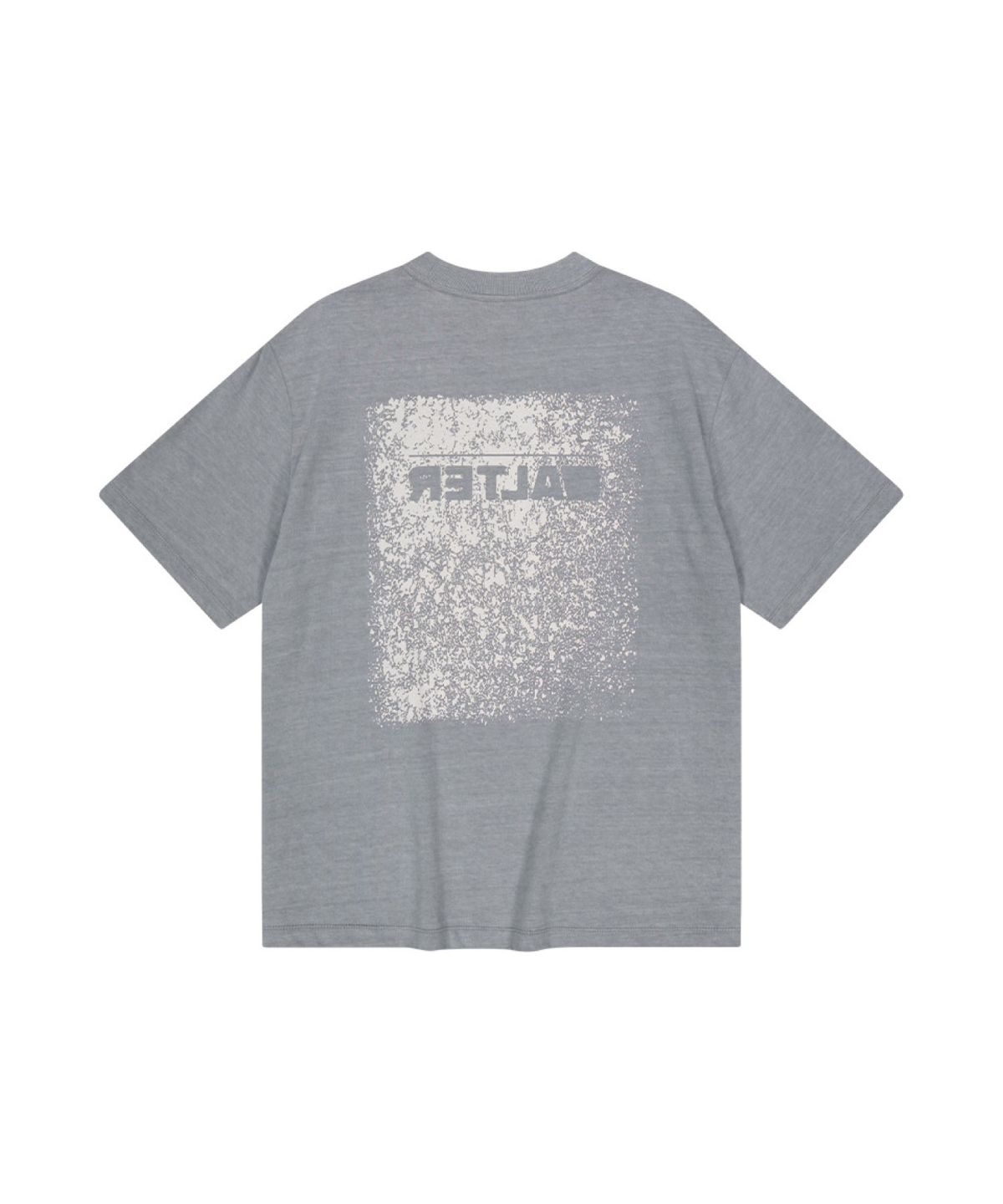 얼터 스튜디오(ALTER STUDIO) Pigment Neat Logo T-shirt_L/Grey