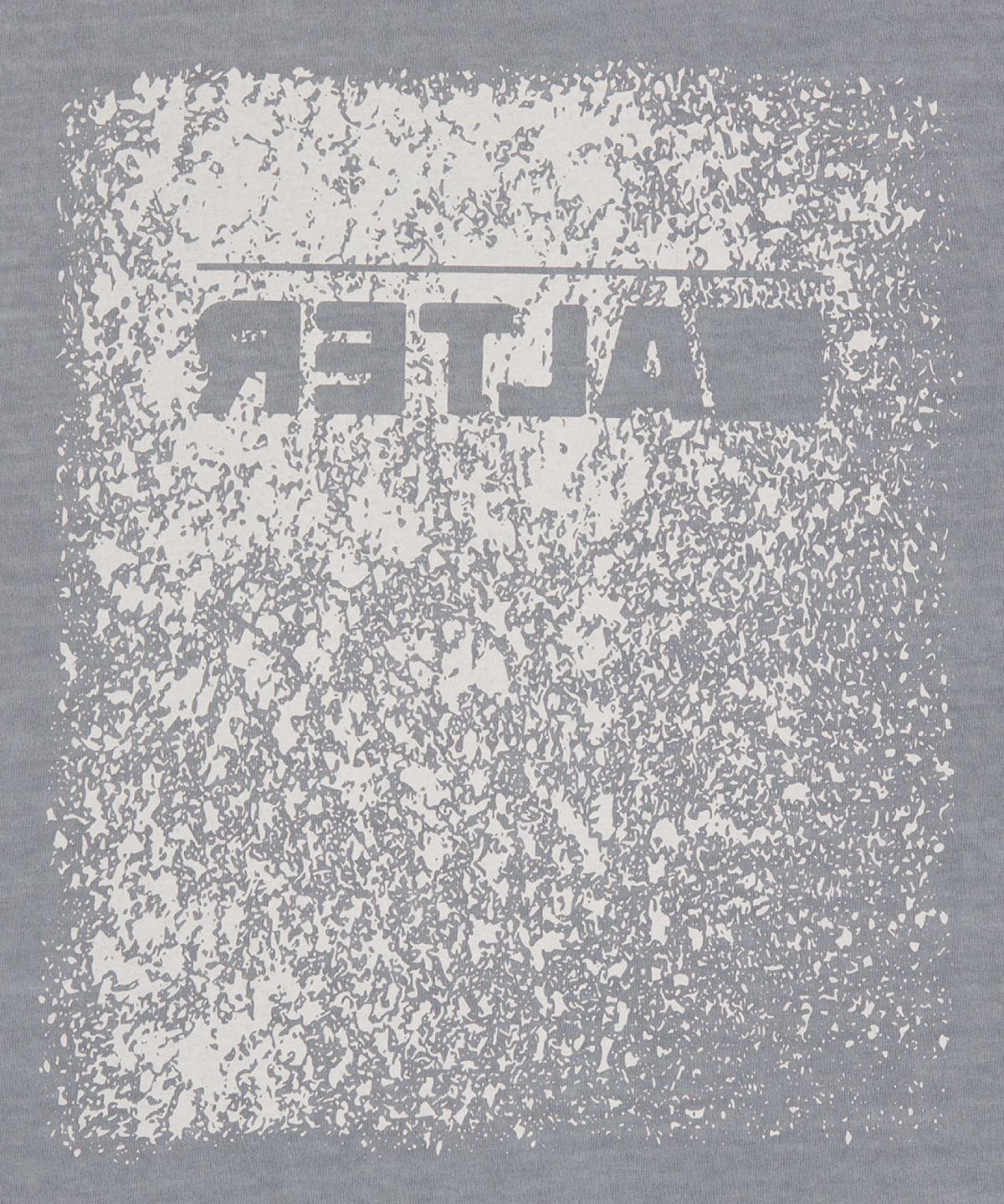 얼터 스튜디오(ALTER STUDIO) Pigment Neat Logo T-shirt_L/Grey