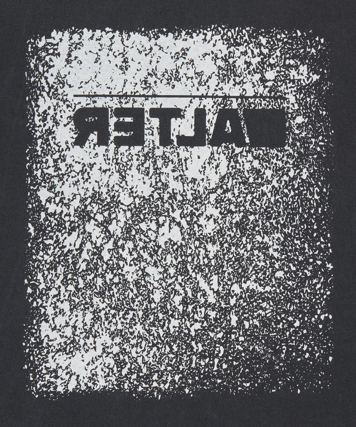 얼터 스튜디오(ALTER STUDIO) Pigment Neat Logo T-shirt_Charcoal