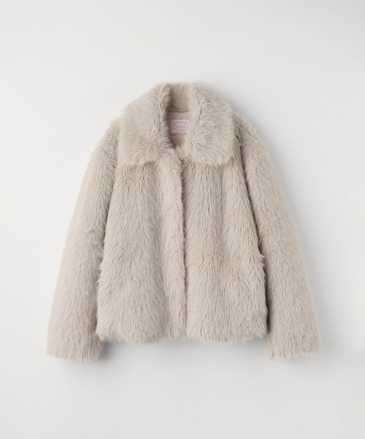 셀리테일즈(CELITAILS) FAUX FUR COLLAR JACKET_BEIGE