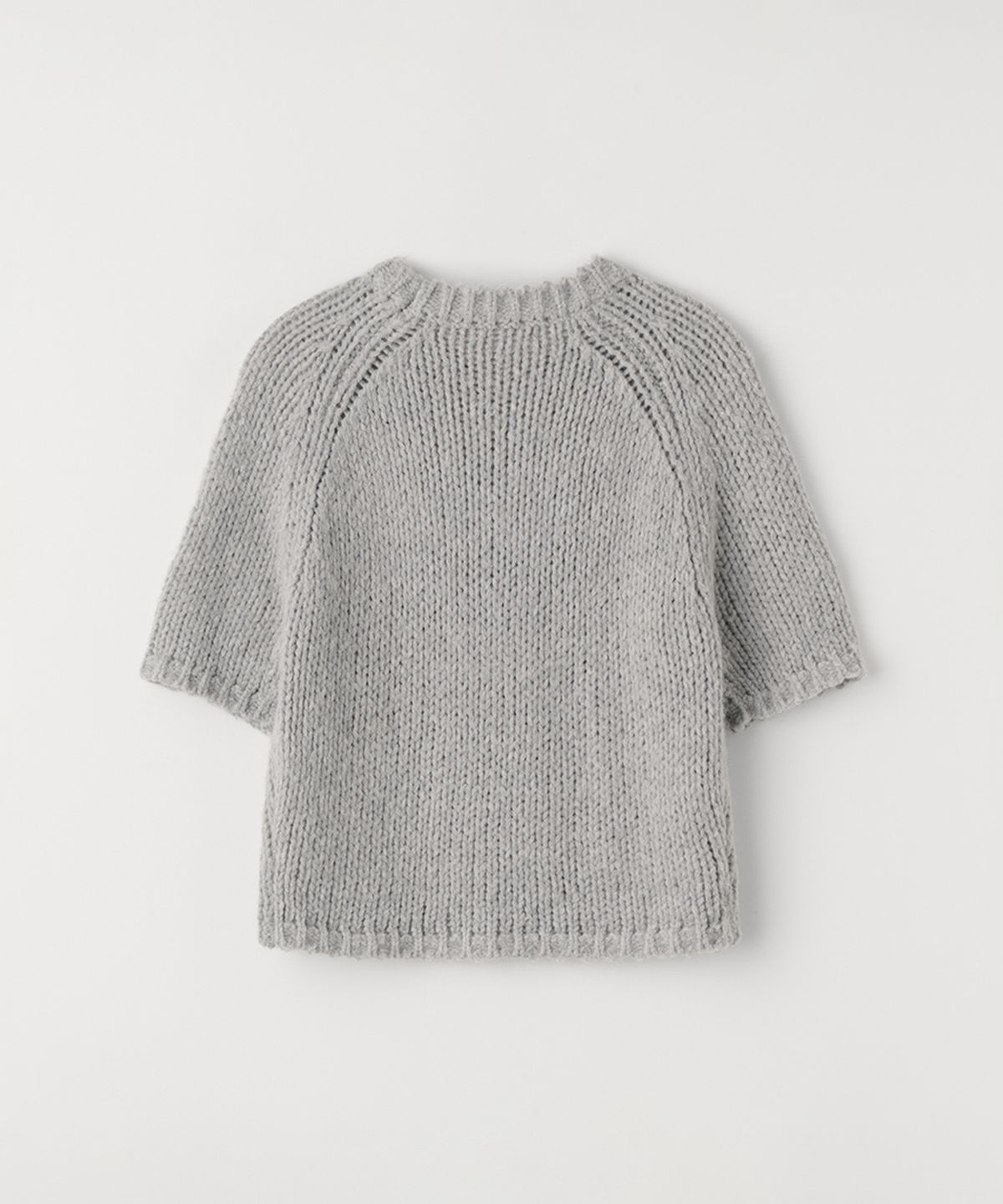 셀리테일즈(CELITAILS) HALF KNIT WARMER SET_GREY