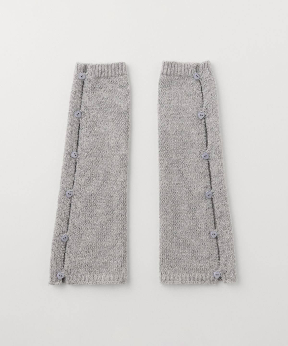 셀리테일즈(CELITAILS) HALF KNIT WARMER SET_GREY