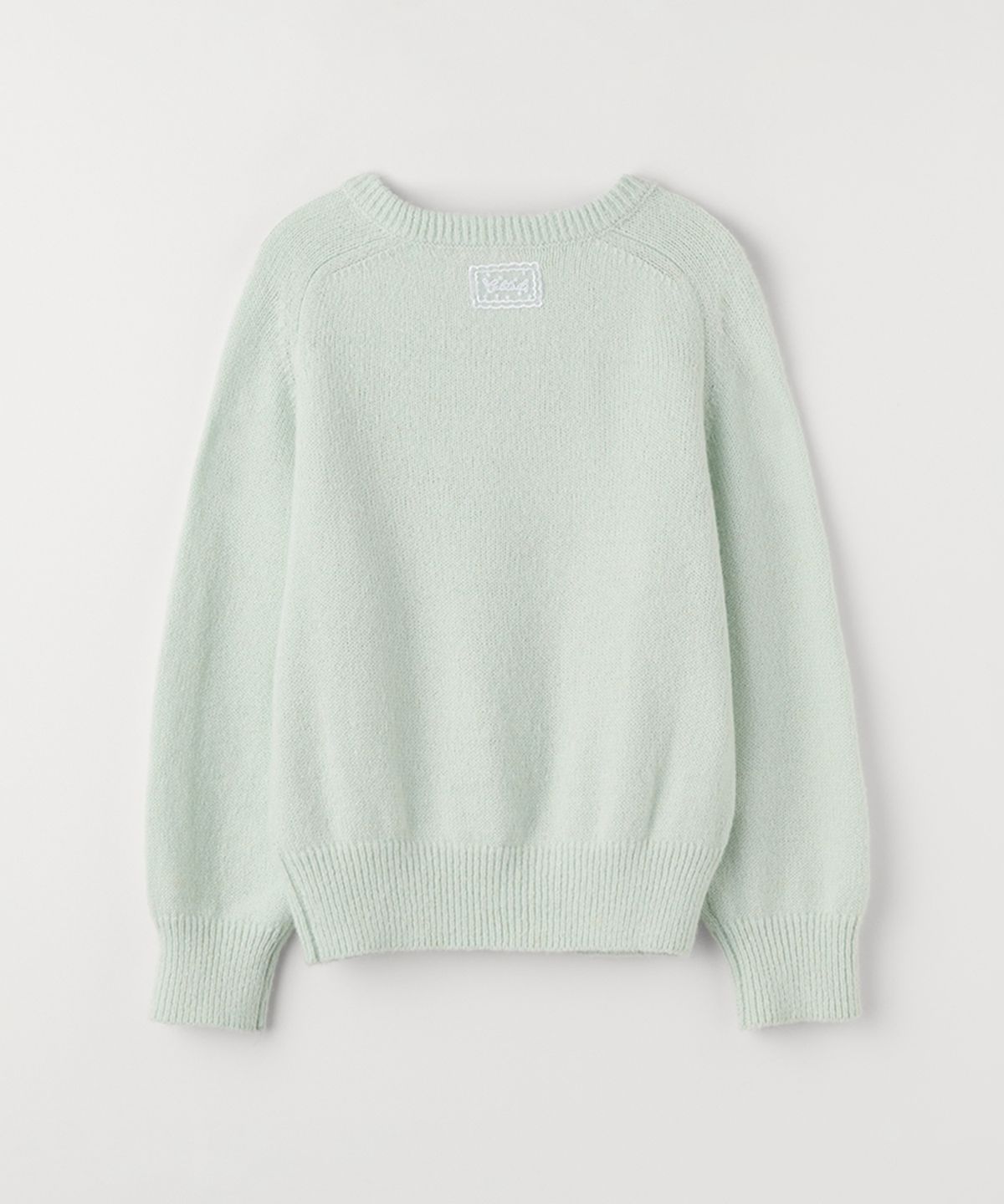 셀리테일즈(CELITAILS) V-NECK ALPACA KNIT_MINT