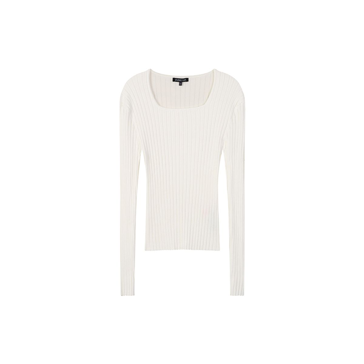 랩(LAP) 스퀘어넥 슬림 니트 AR4KHA62