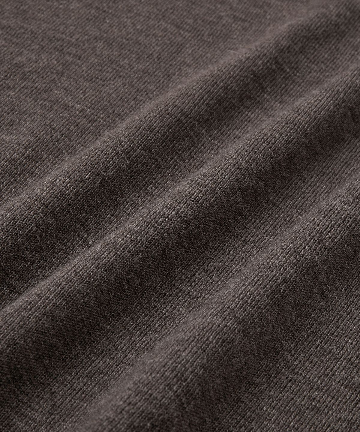브랜디드(BRANDED) [SUPERIOR] ESSENTIAL SUPERFINE V-NECK KNIT [UMBER BROWN]