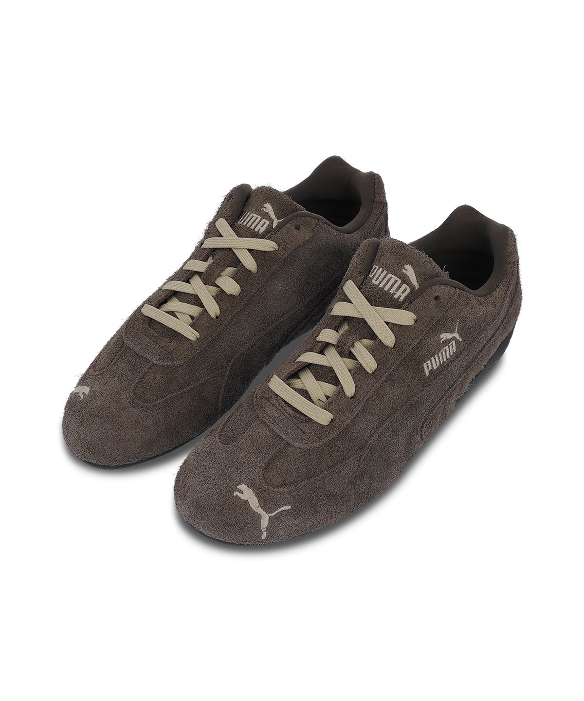푸마(PUMA) 스피드캣 헤어리 스웨이드 - 초콜렛:블랙 / 408460-01