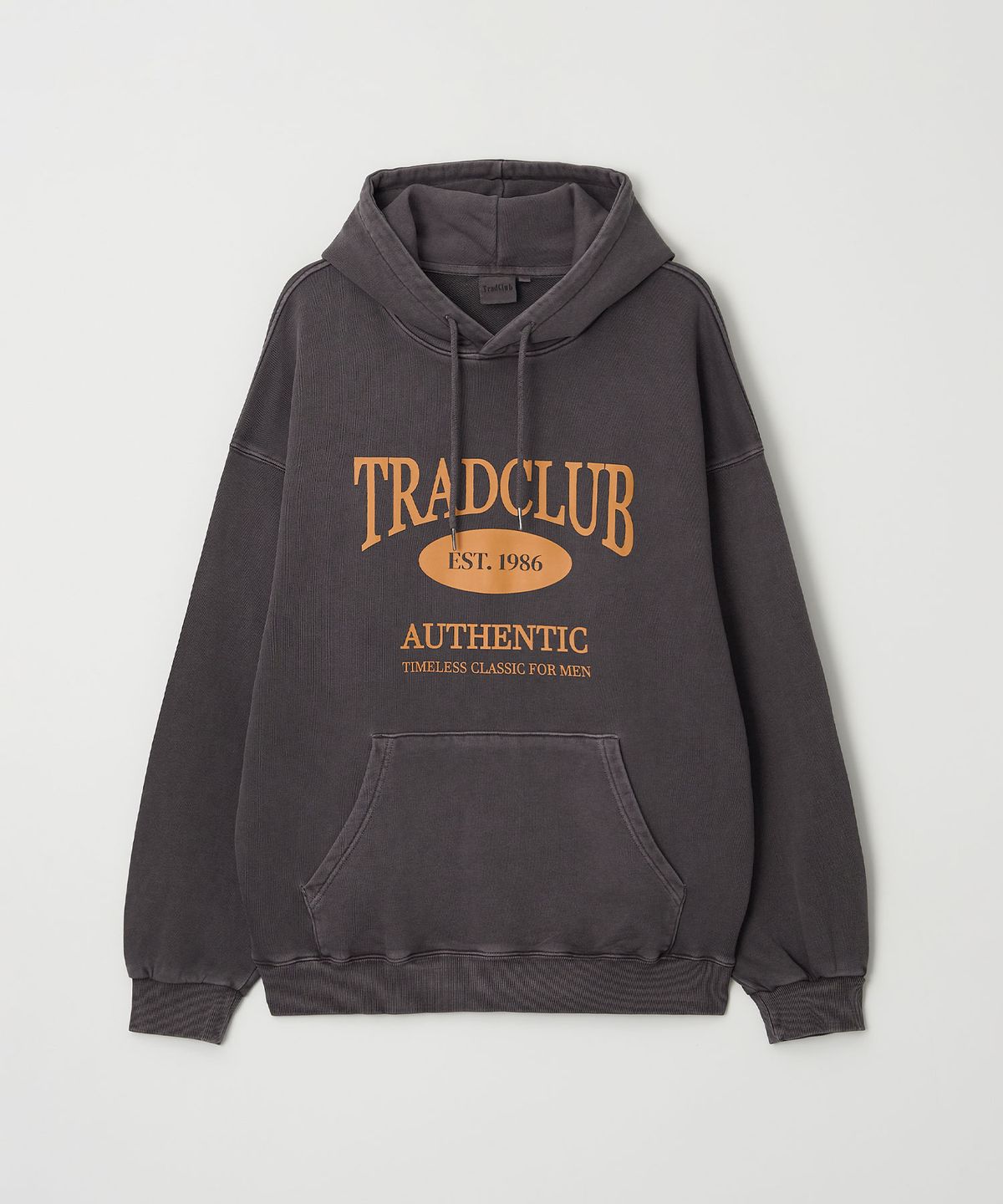트래드클럽(TRADCLUB) 글래스고 피그먼트 워싱 오버 후드티 5컬러